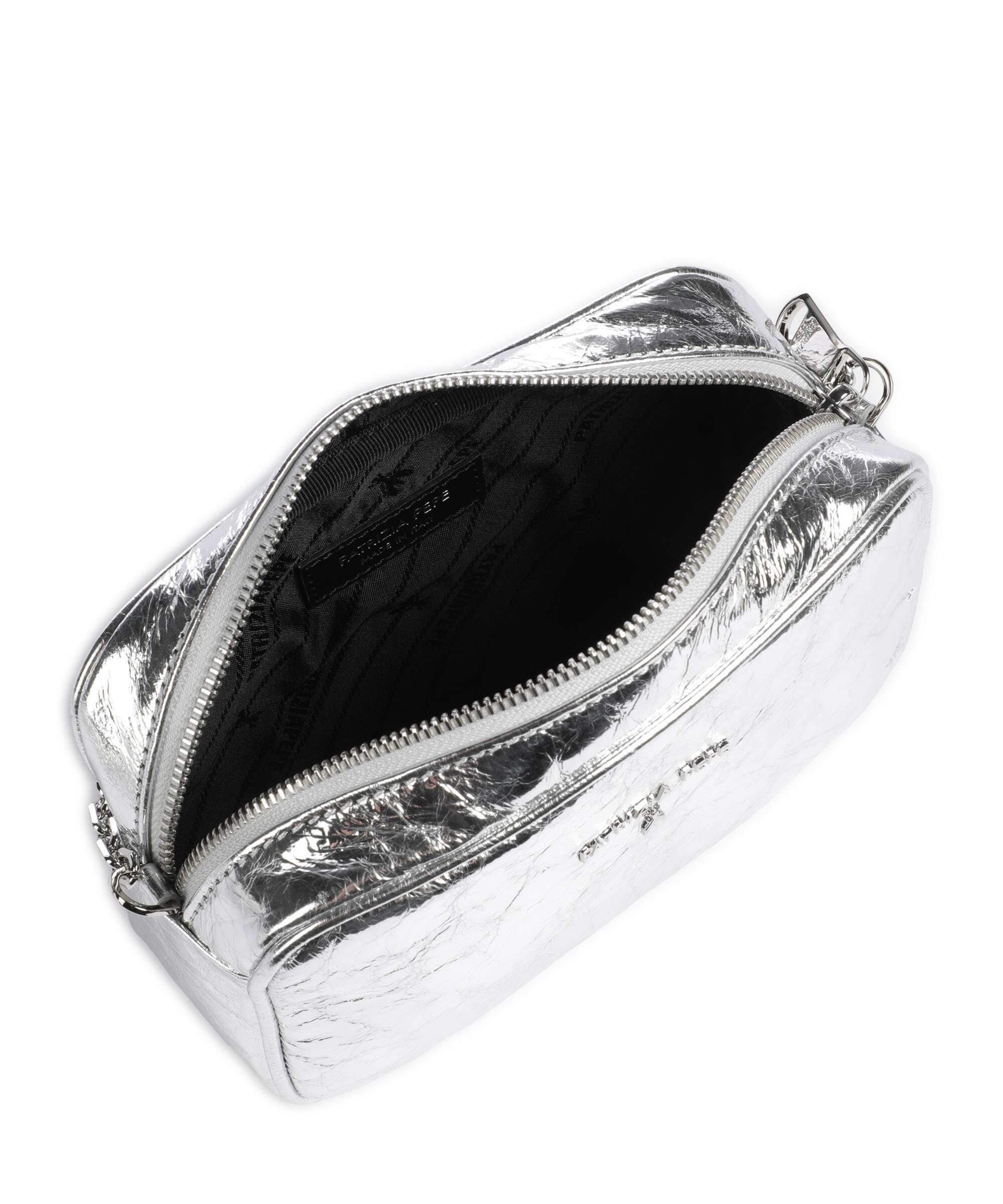 Patrizia Pepe Crossbody tas craquele silver - Image 6