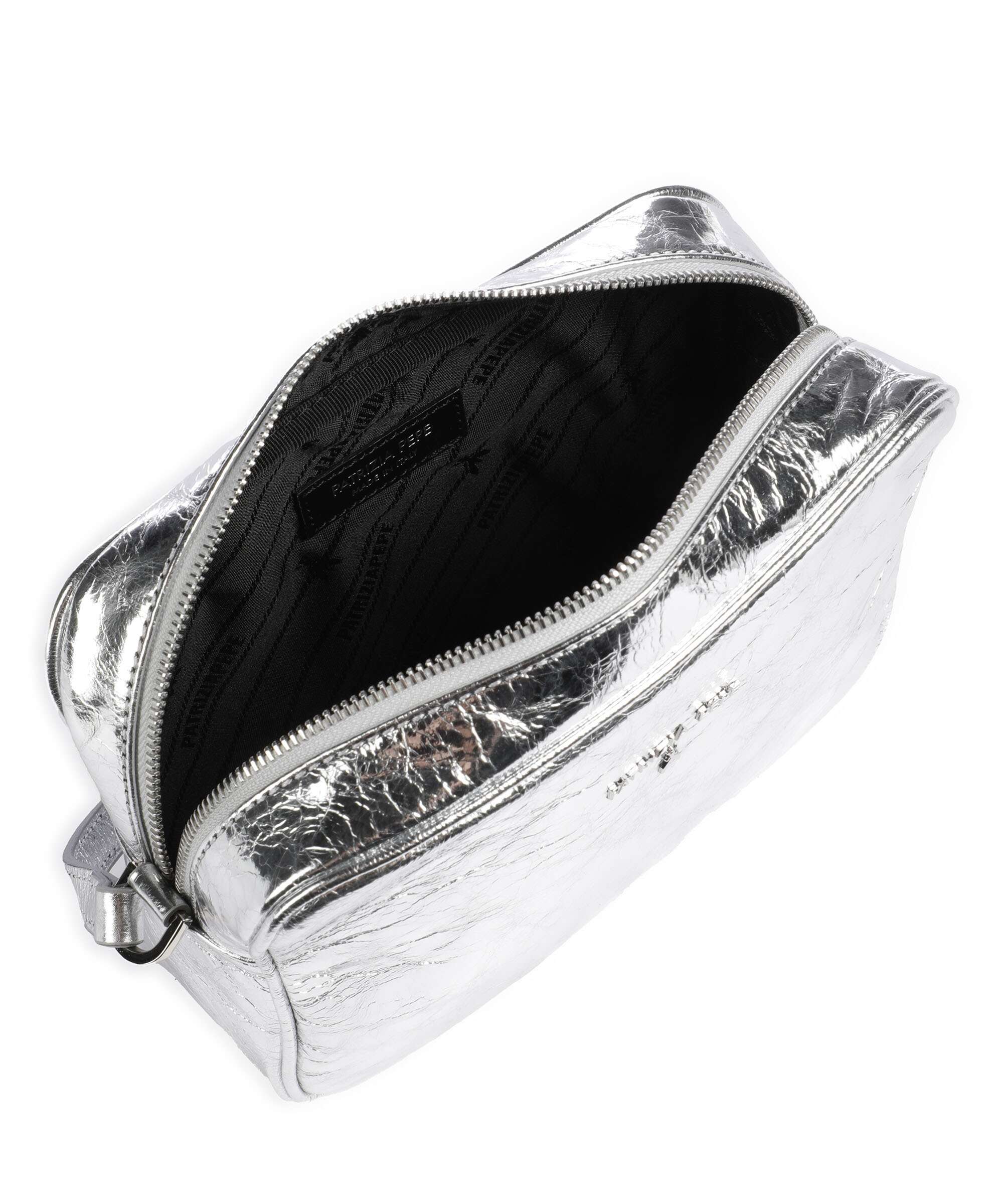 Patrizia Pepe Crossbody tas craquele silver - Image 6