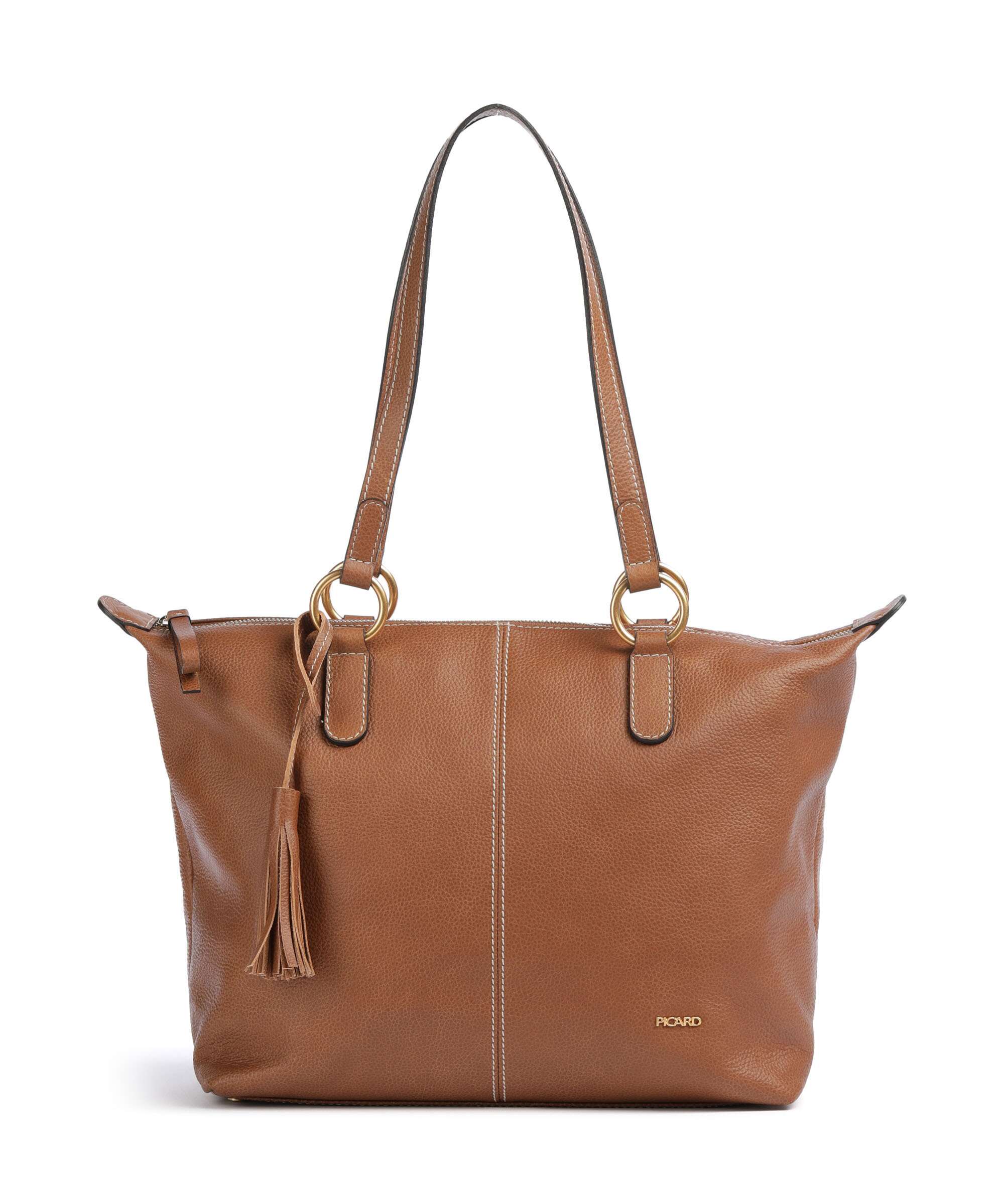 Picard Calico Boodschappentas cognac