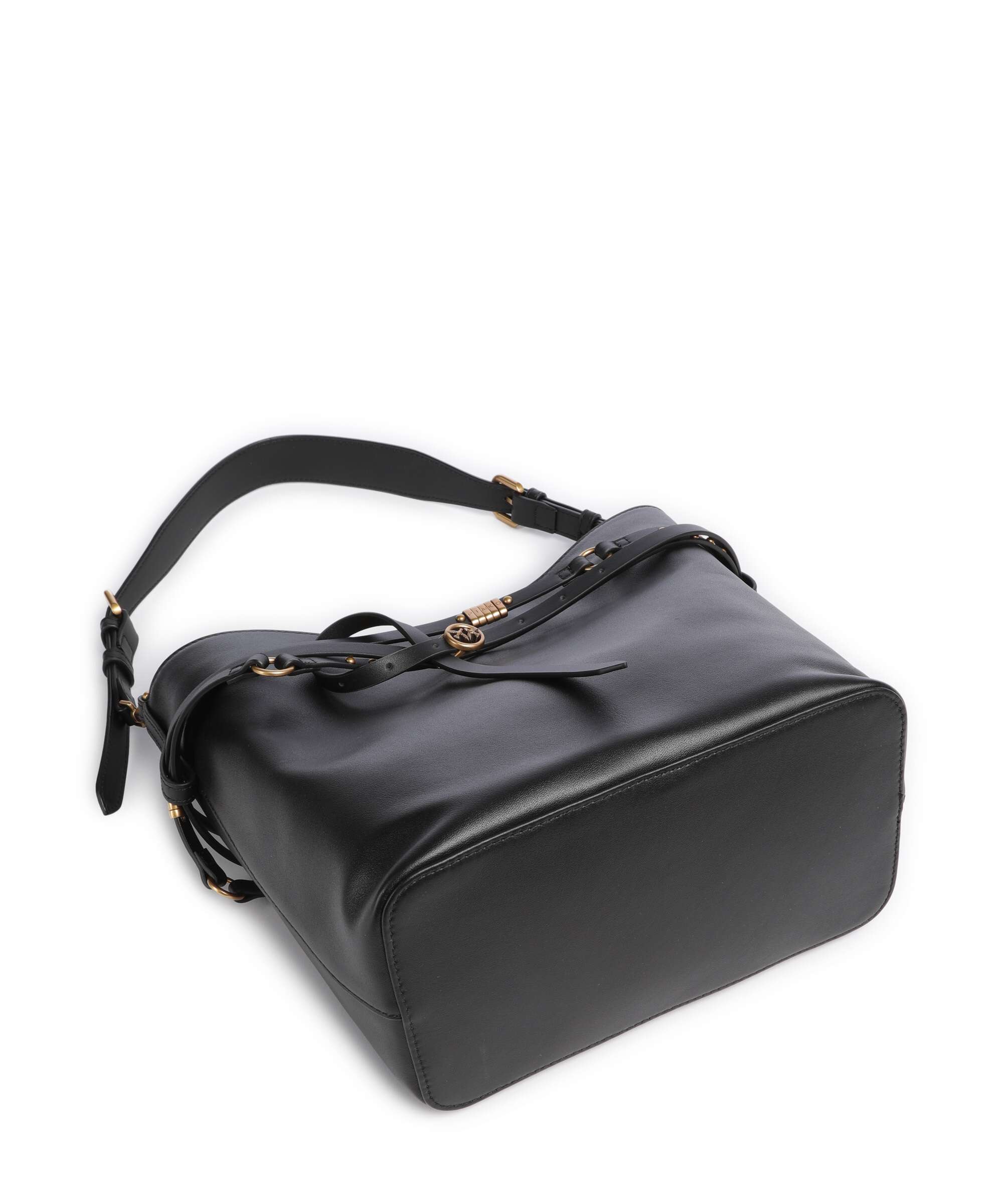 Pinko Belt Classic Emmertas nero/antique gold - Image 5
