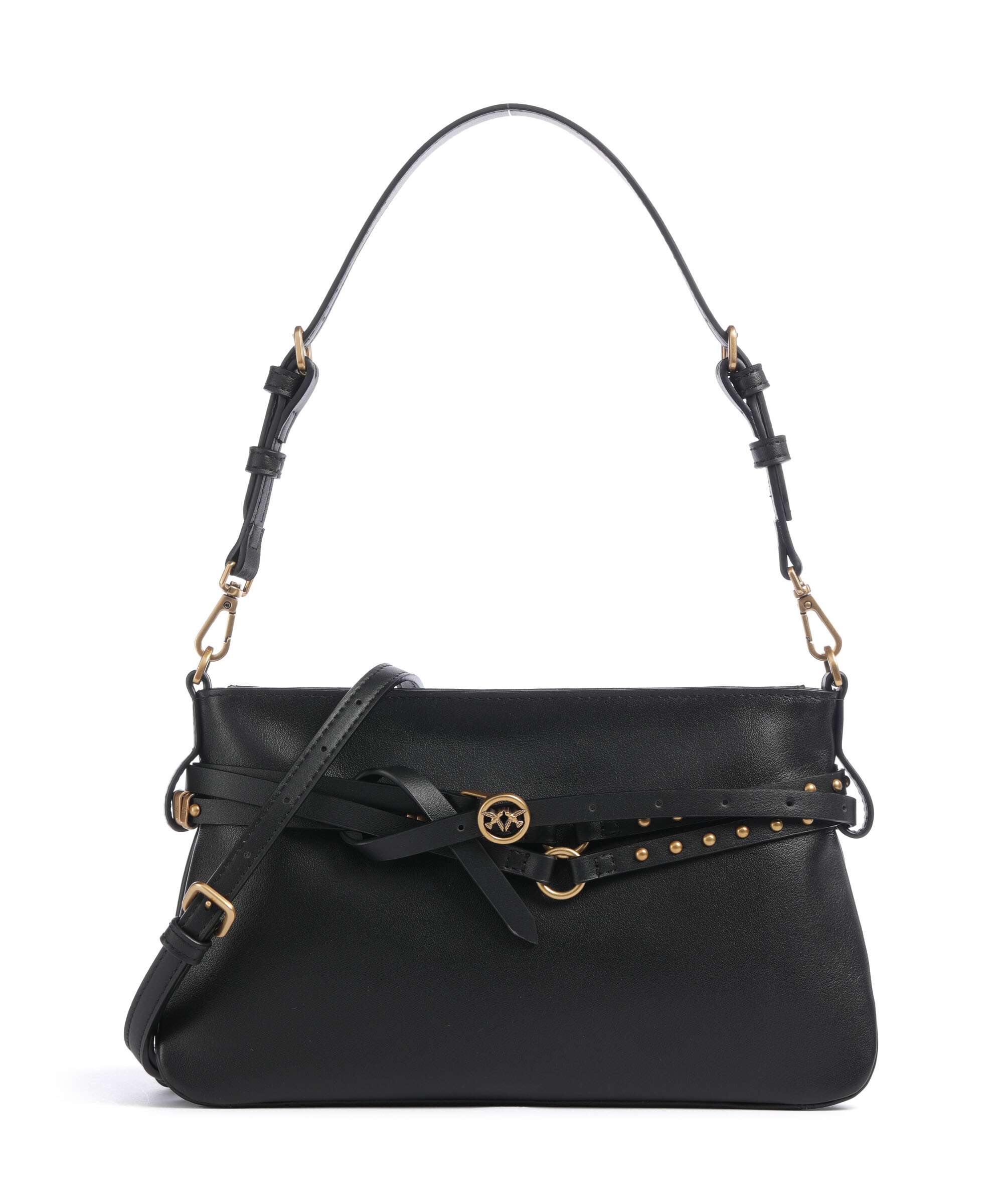 Pinko Belt Mini Schoudertas nero/antique gold