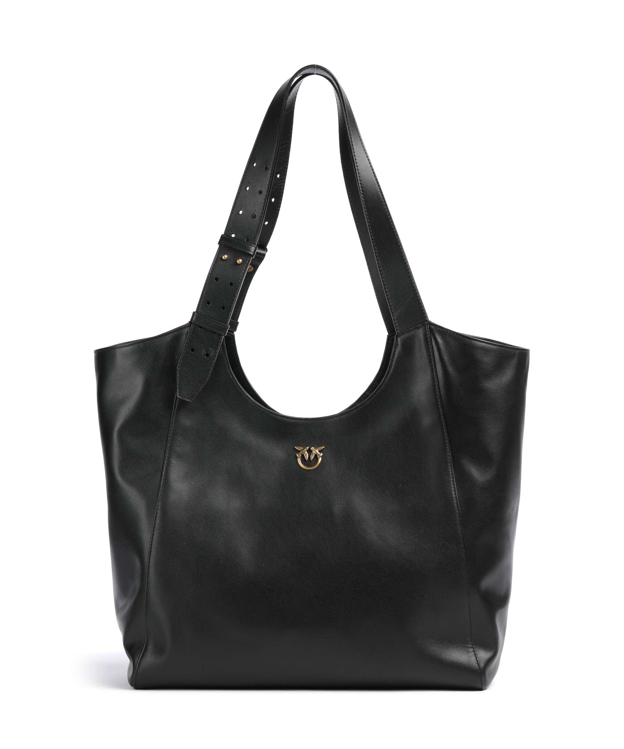 Pinko Boodschappentas nero/antique gold