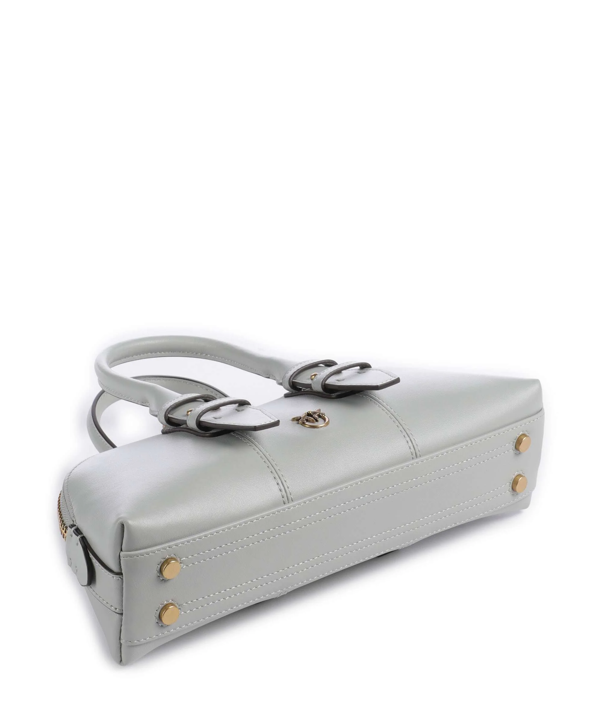 Pinko Bowling Horizontal Handtas grigio perla/antique gold - Image 5