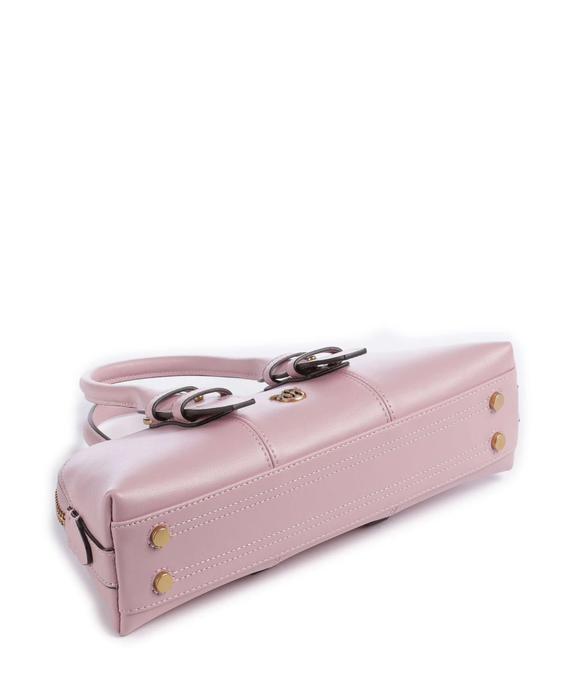 Pinko Bowling Horizontal Handtas rosa chiaro/antique gold - Image 6