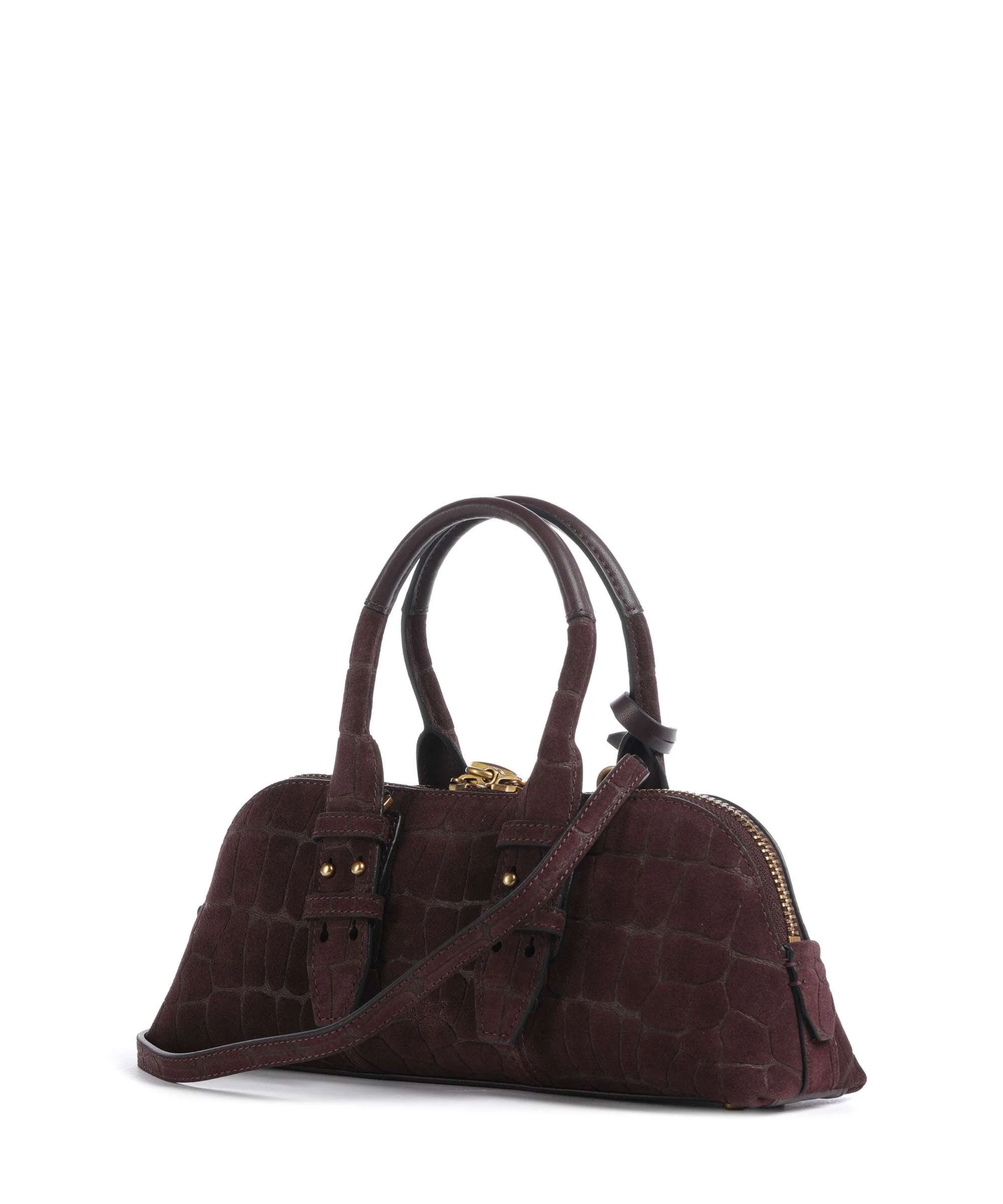 Pinko Bowling Horizontal Handtas rosso mogano/antique gold - Image 2