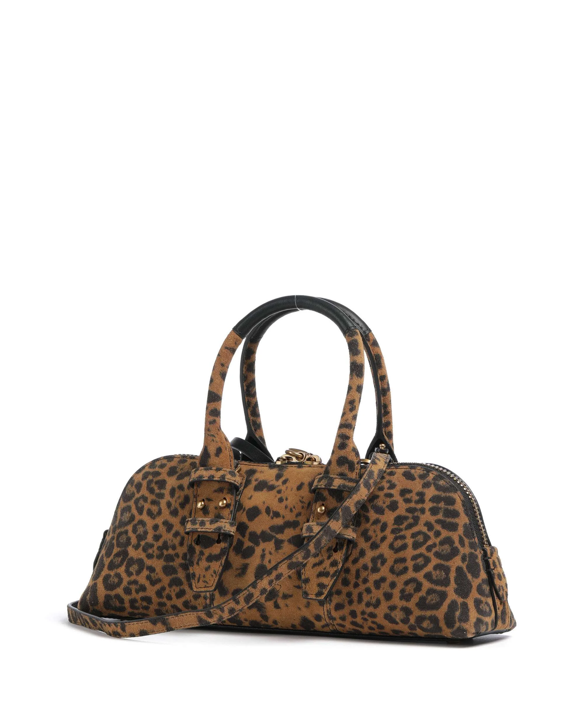 Pinko Bowling Horizontal Handtas maculato/marrone/antique gold - Image 2