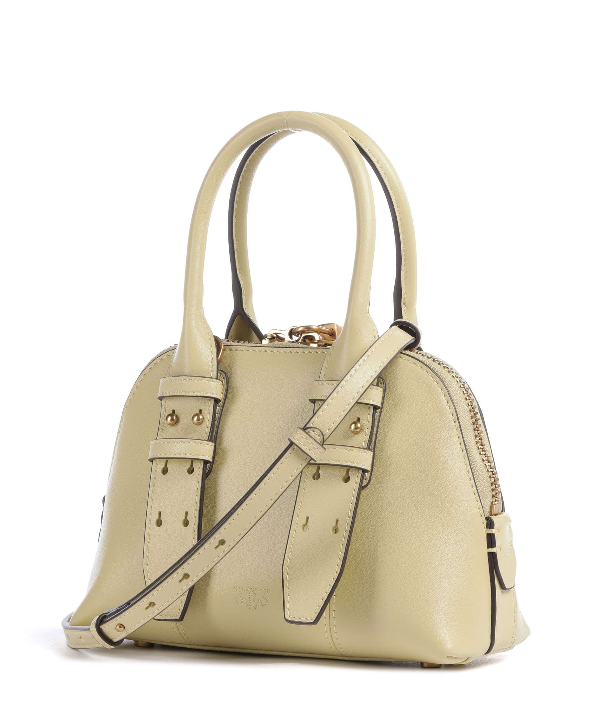 Pinko Bowling Mini Handtas giallo vaniglia/antique gold - Image 3