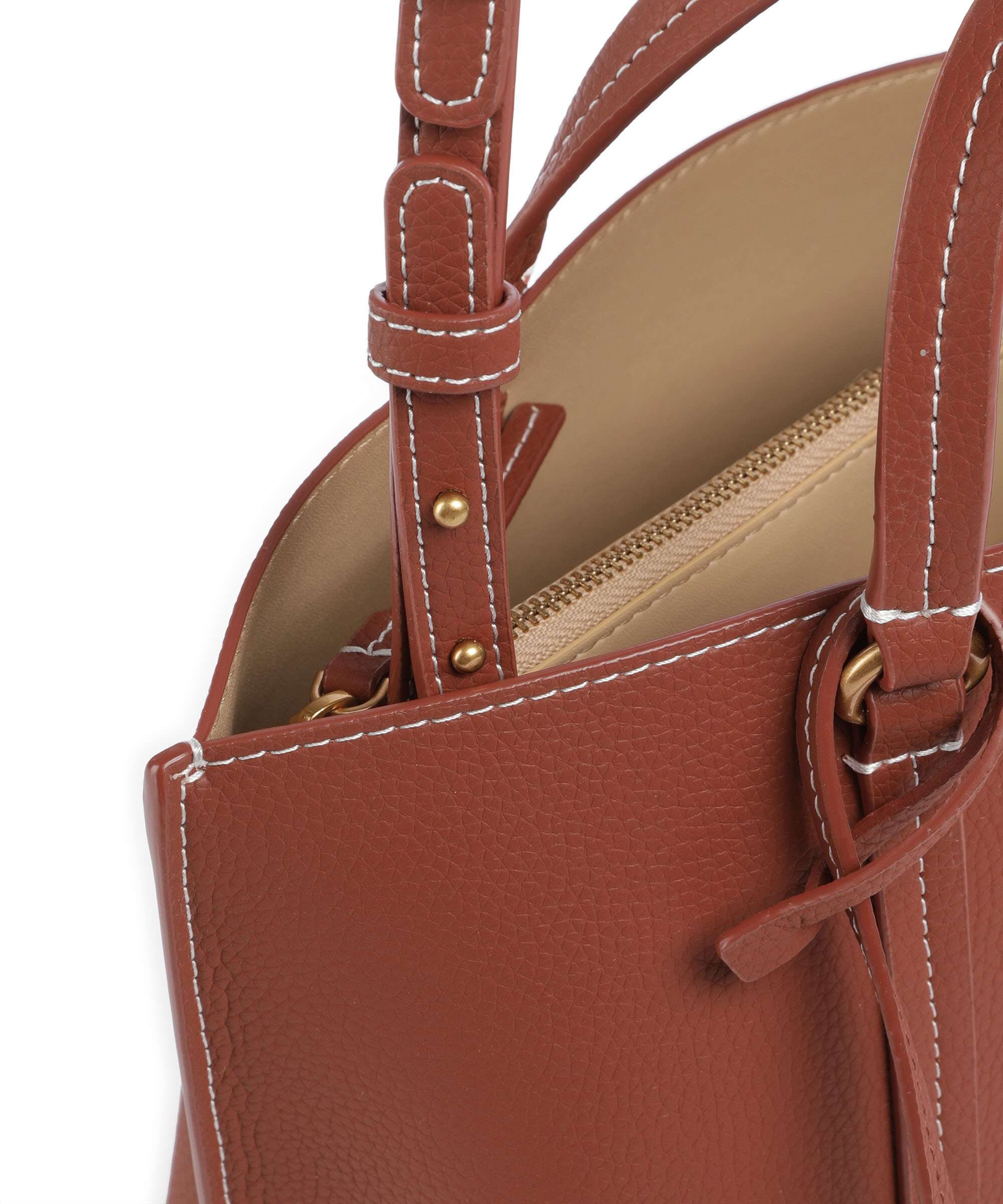 Pinko Carrie Classic Handtas arabo/antique gold - Image 4