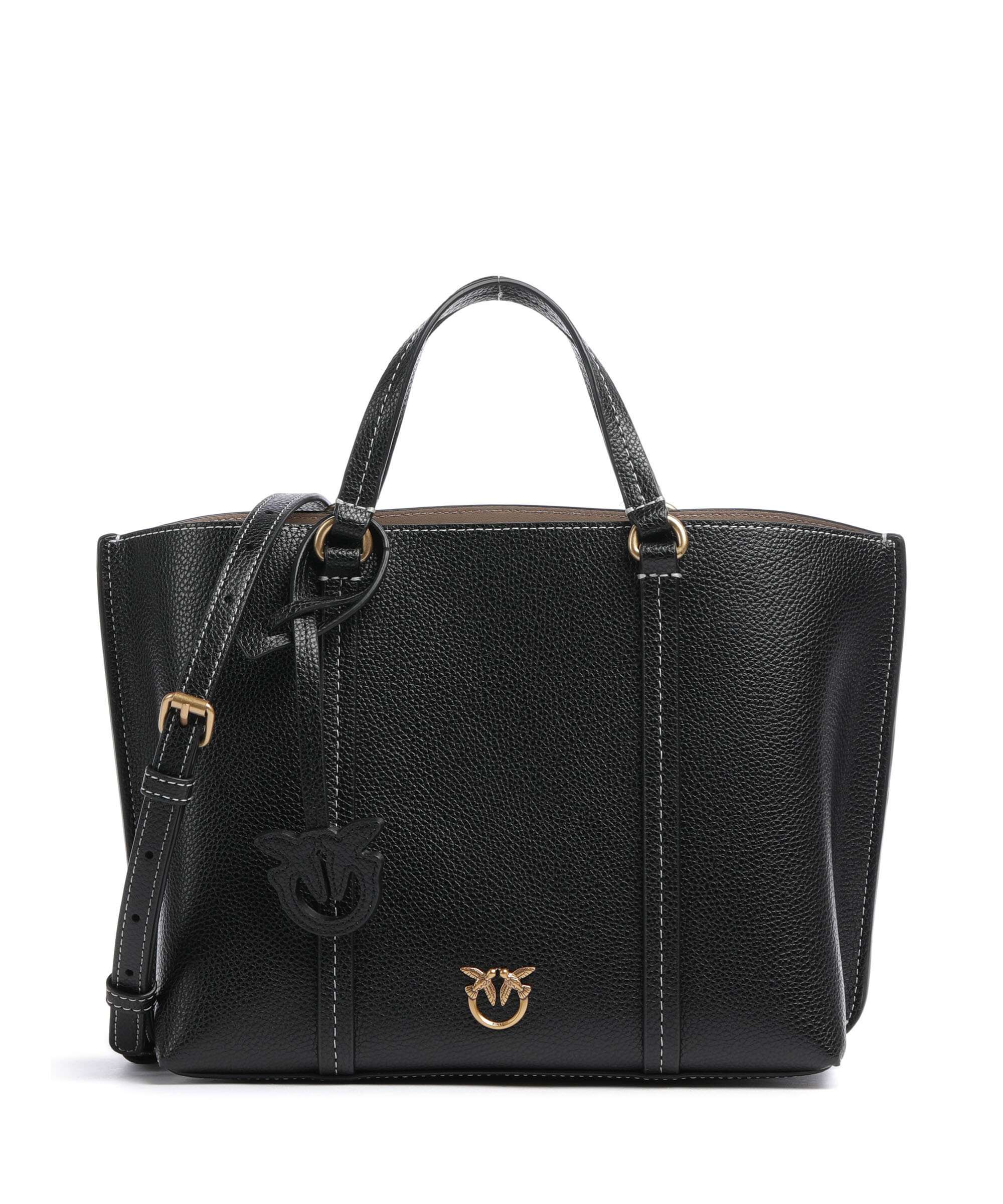 Pinko Carrie Classic Handtas nero/antique gold