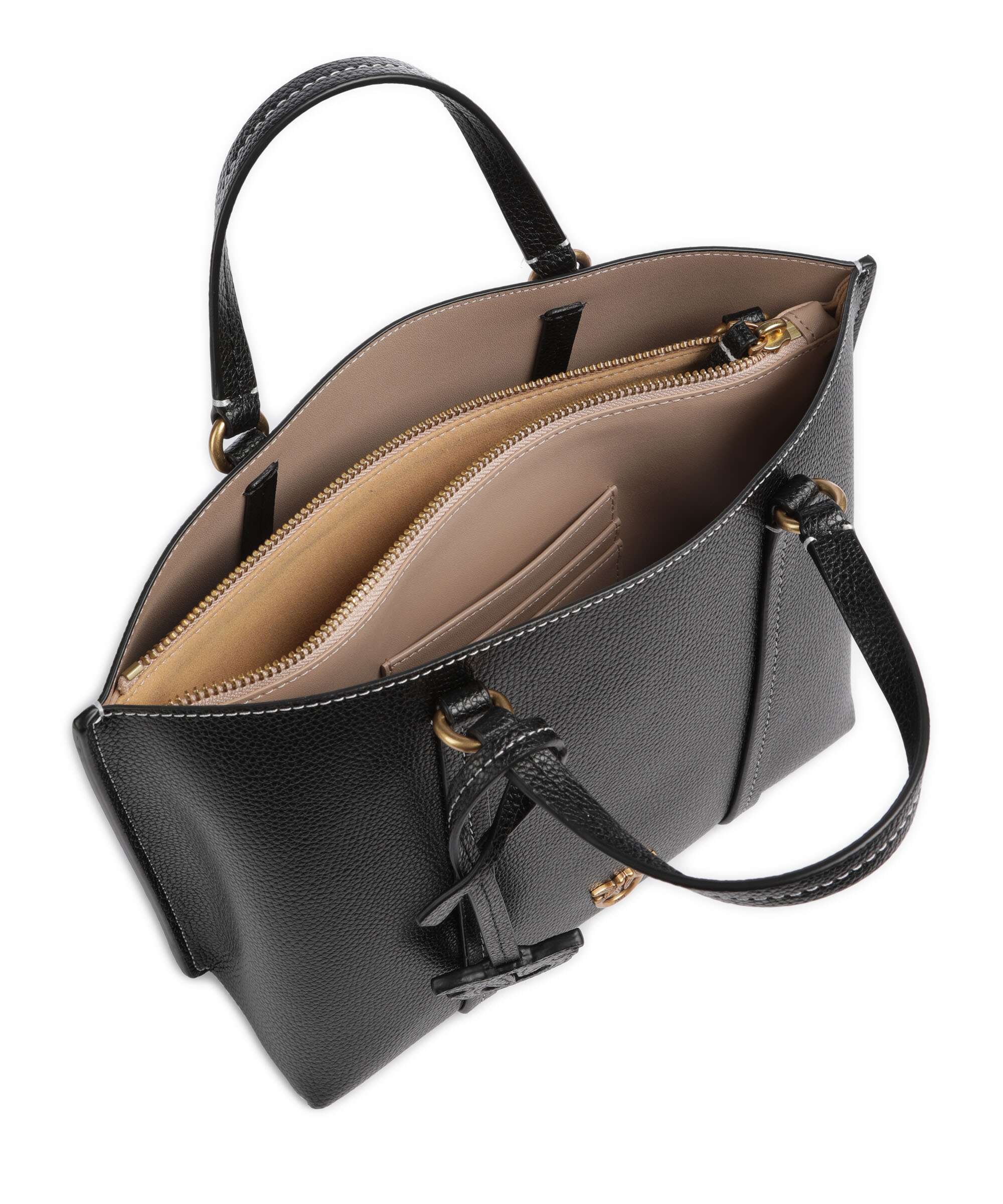 Pinko Carrie Classic Handtas nero/antique gold - Image 7