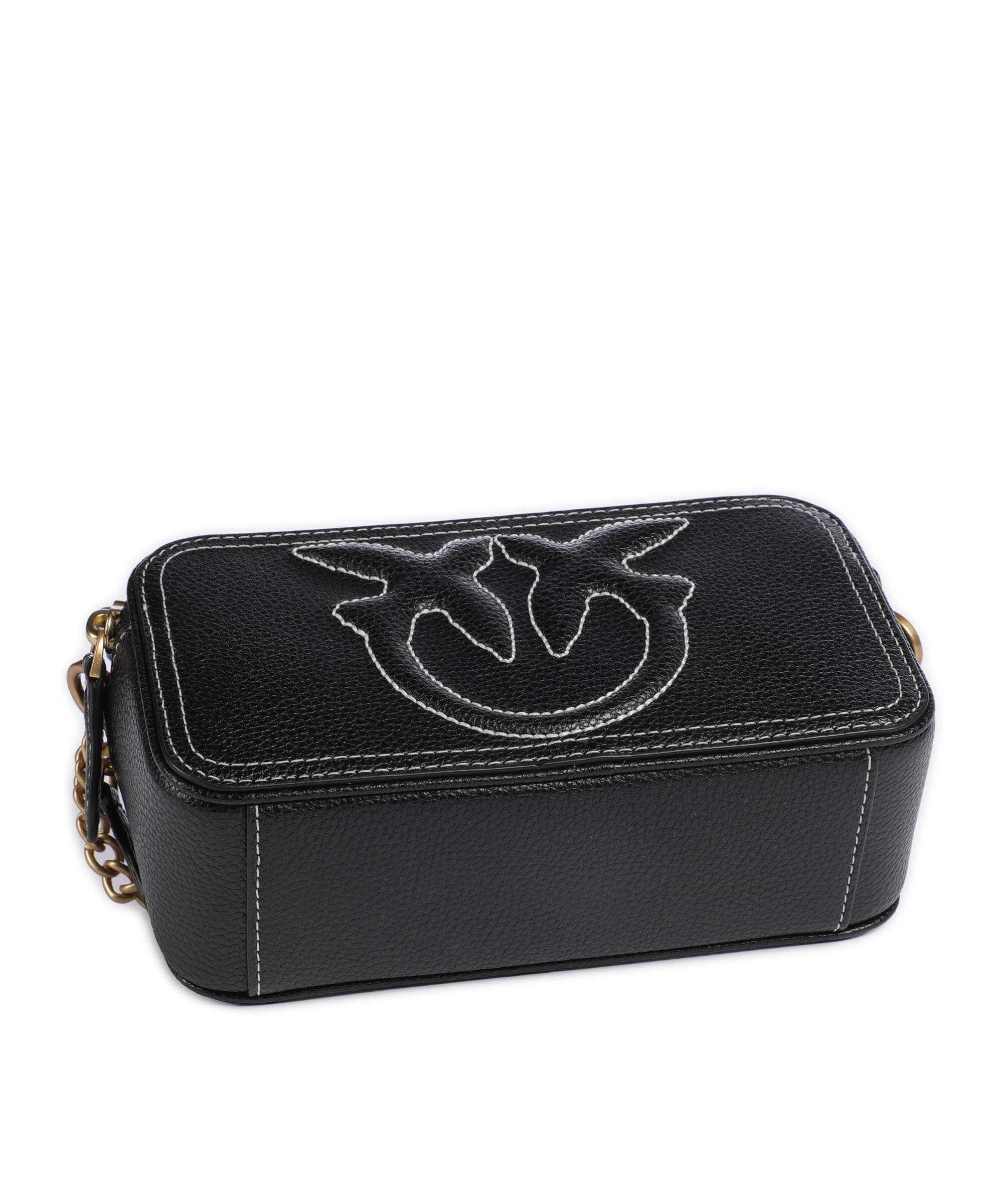 Pinko Carrie Crossbody tas nero/antique gold - Image 5