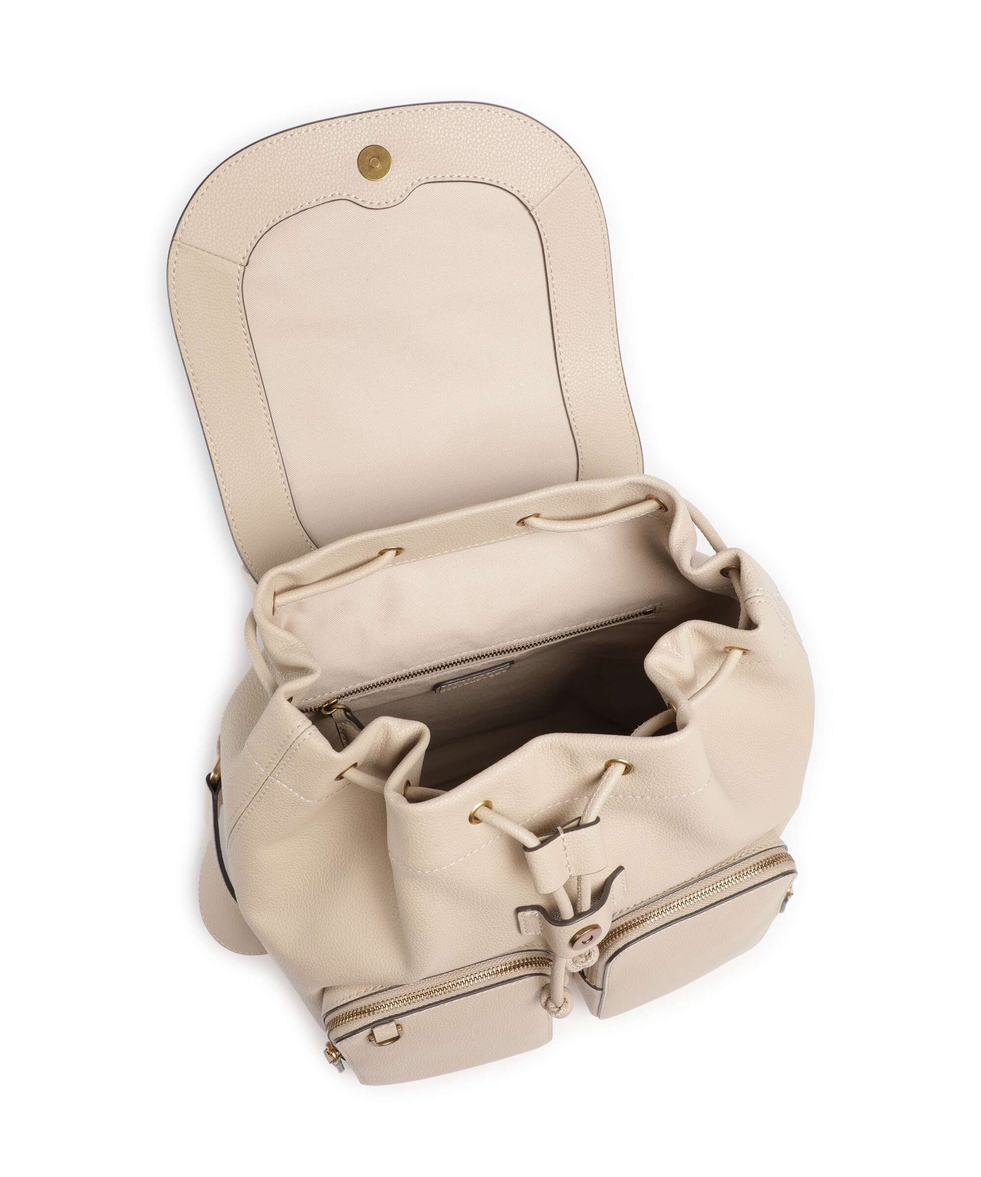 Pinko Carrie Rugzak beige/grigio fumo/antique gold - Image 4