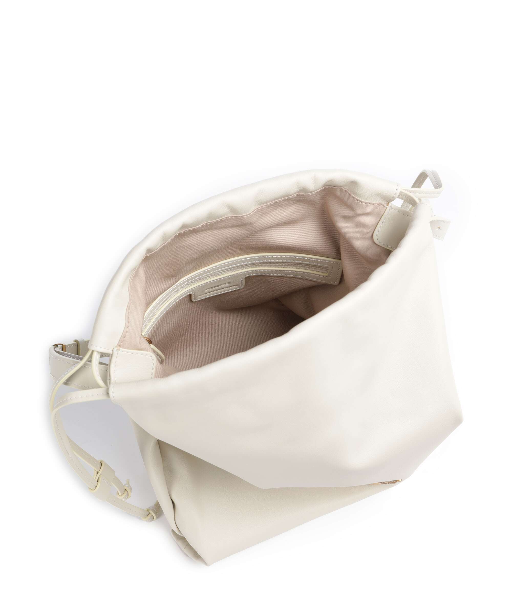 Pinko Classic Slouchy Emmertas bianco seta/antique gold - Image 6