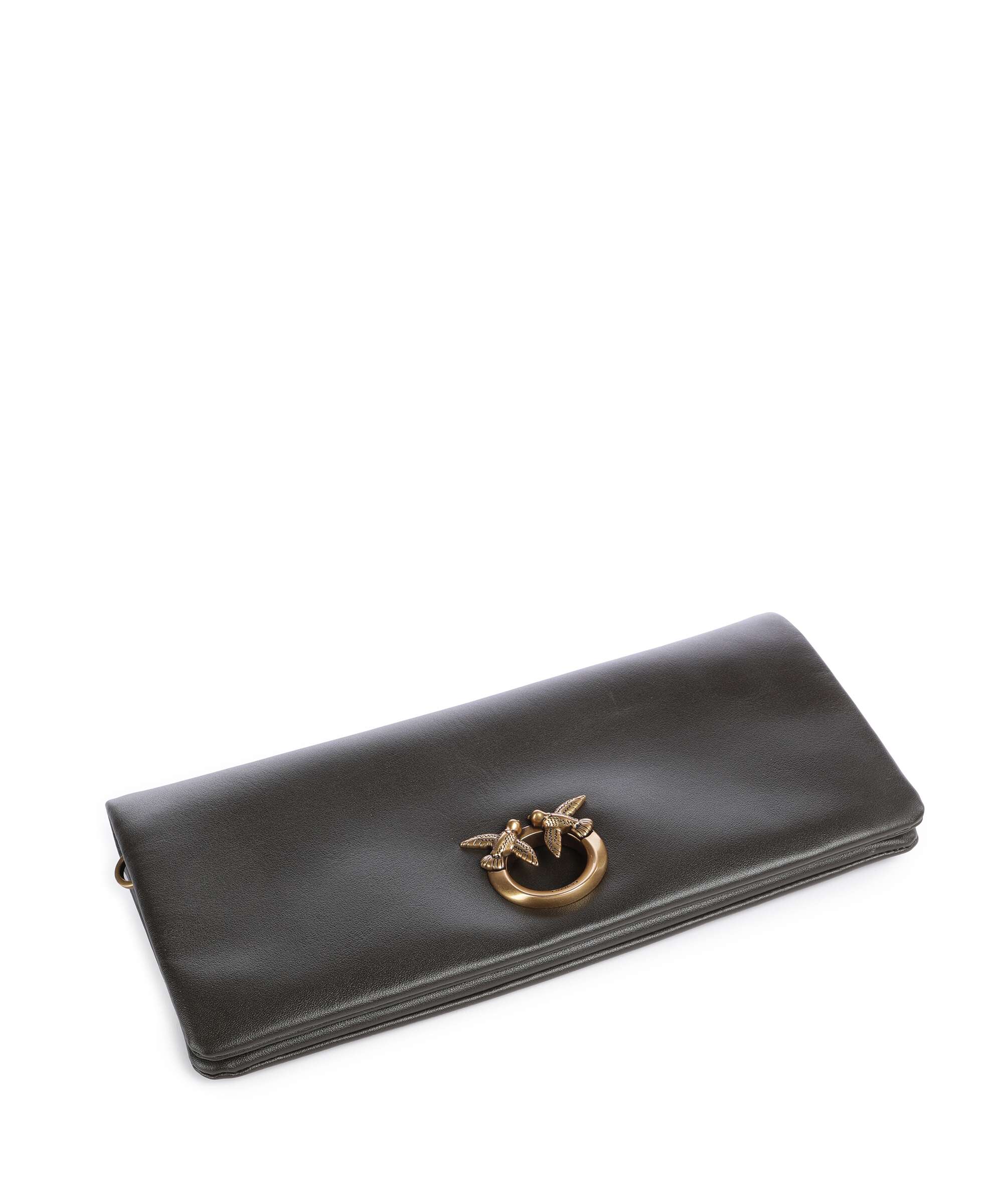 Pinko Click Soft Classic Crossbody tas verde fango/antique gold - Image 4