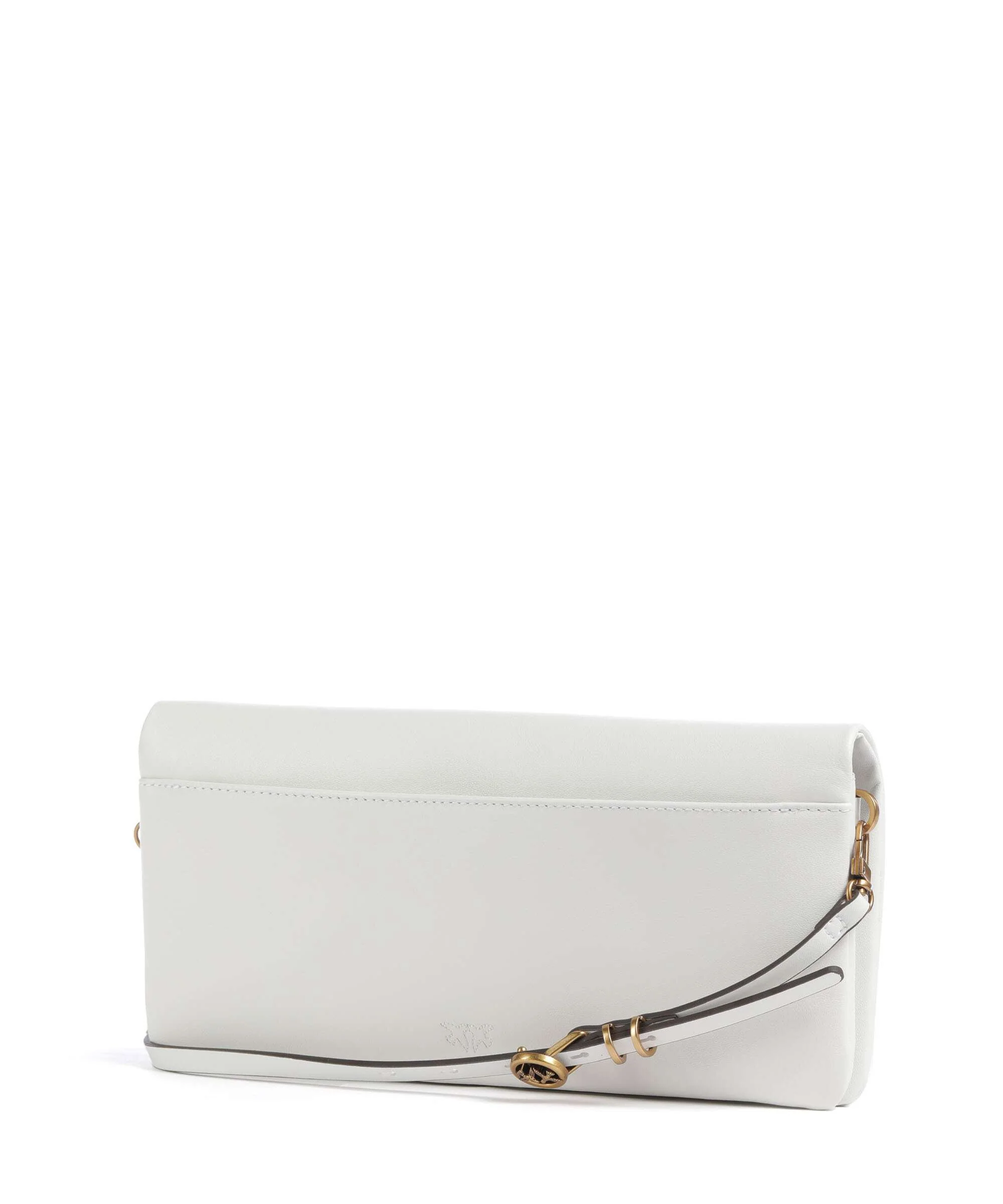 Pinko Click Soft Classic Crossbody tas bianco nembo/antique gold - Image 2