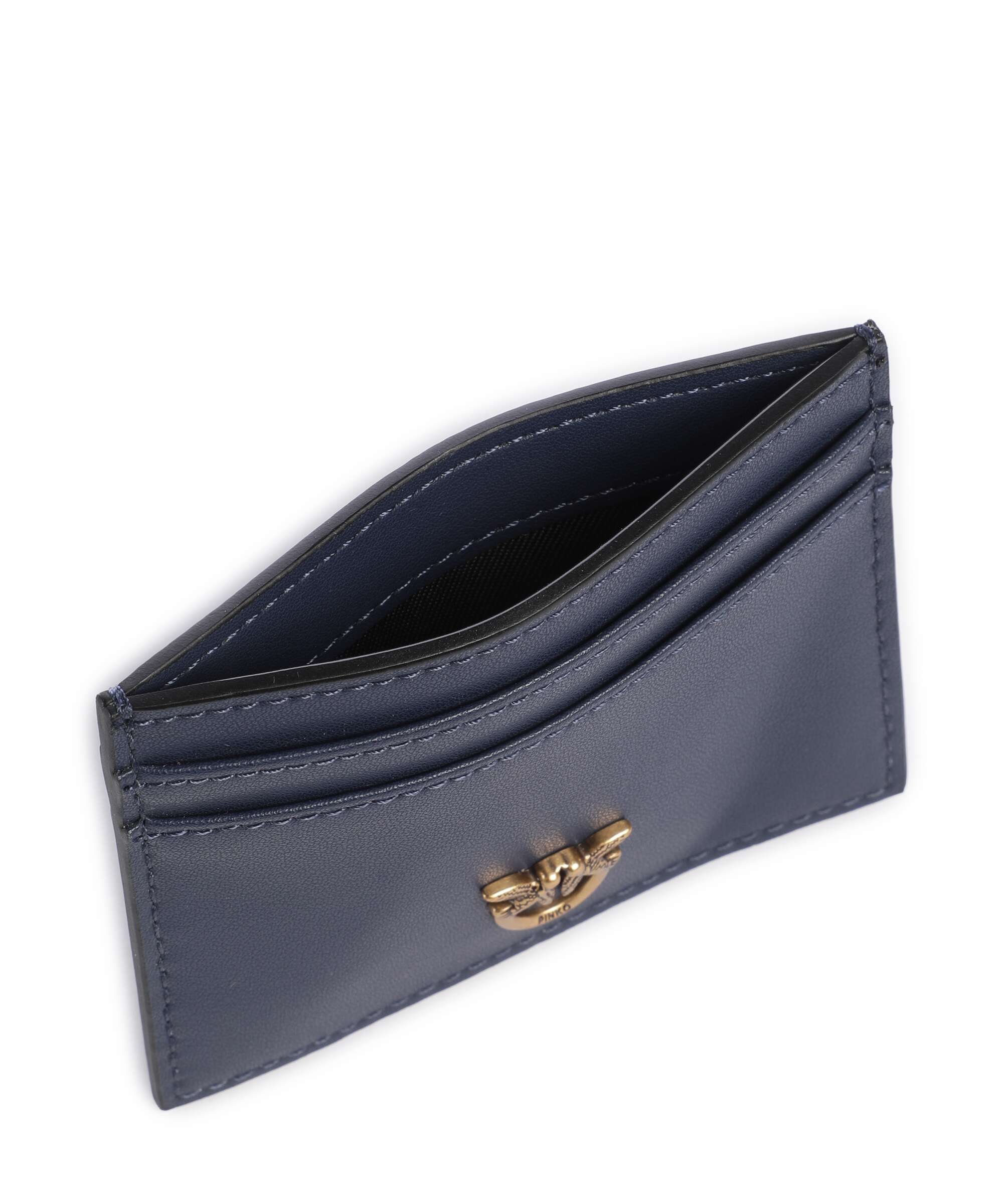 Pinko Creditcardhouder blu indaco ombroso/antique gold - Image 4