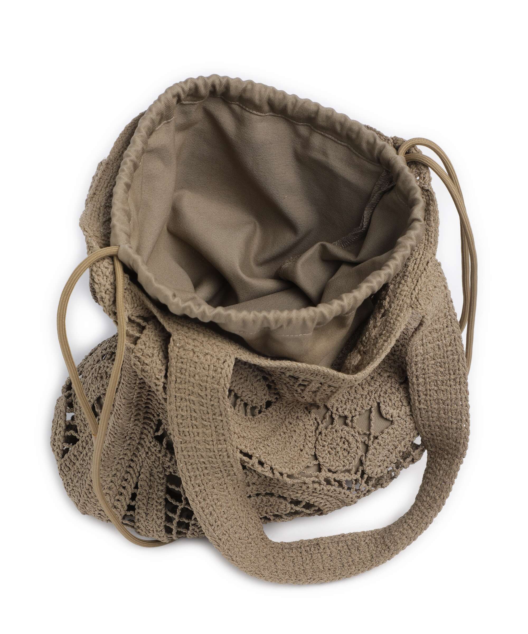 Pinko Crochet Geometrico Hobo tas verde canguro - Image 5