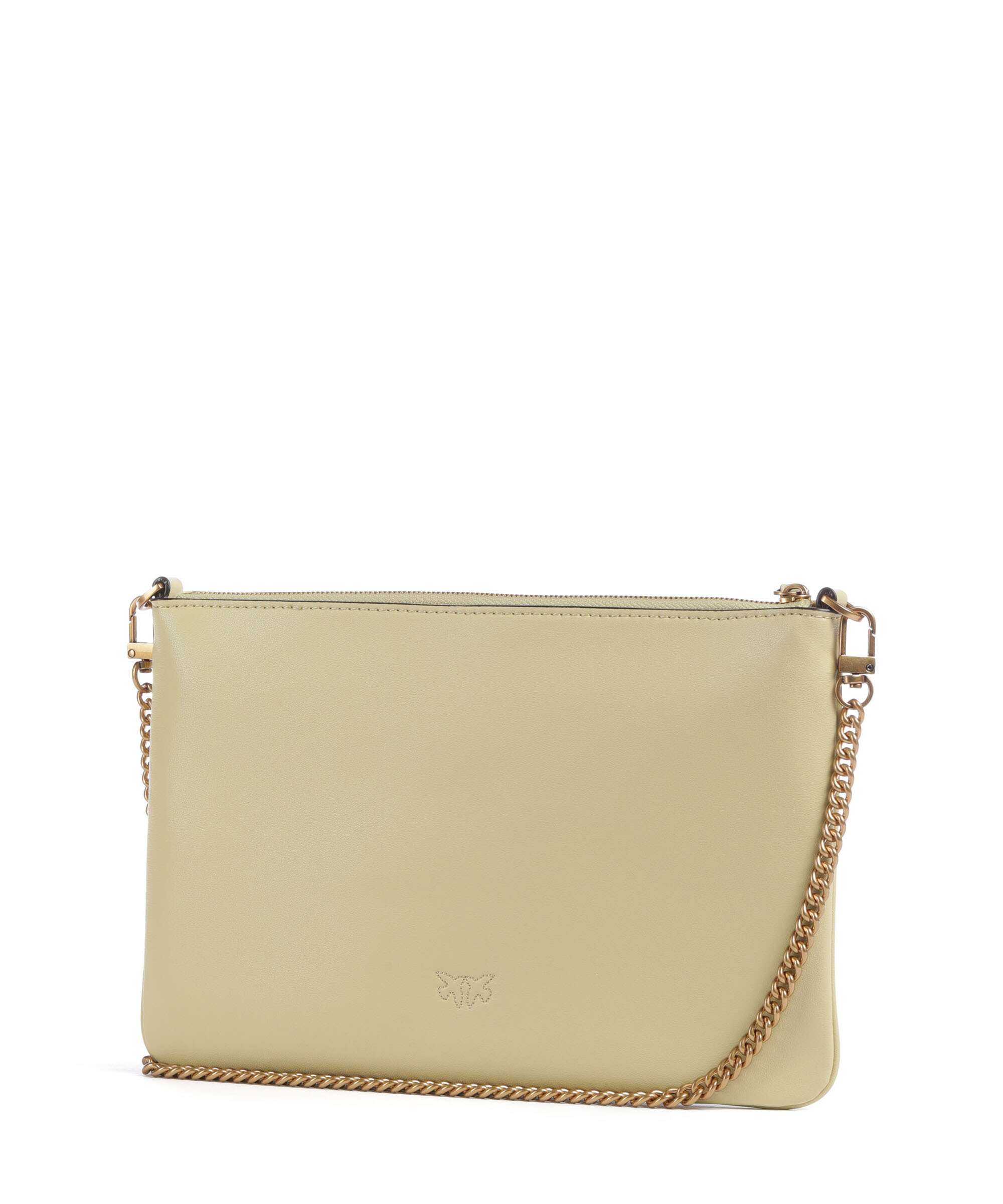 Pinko Flat Classic Crossbody tas giallo vaniglia/antique gold - Image 2
