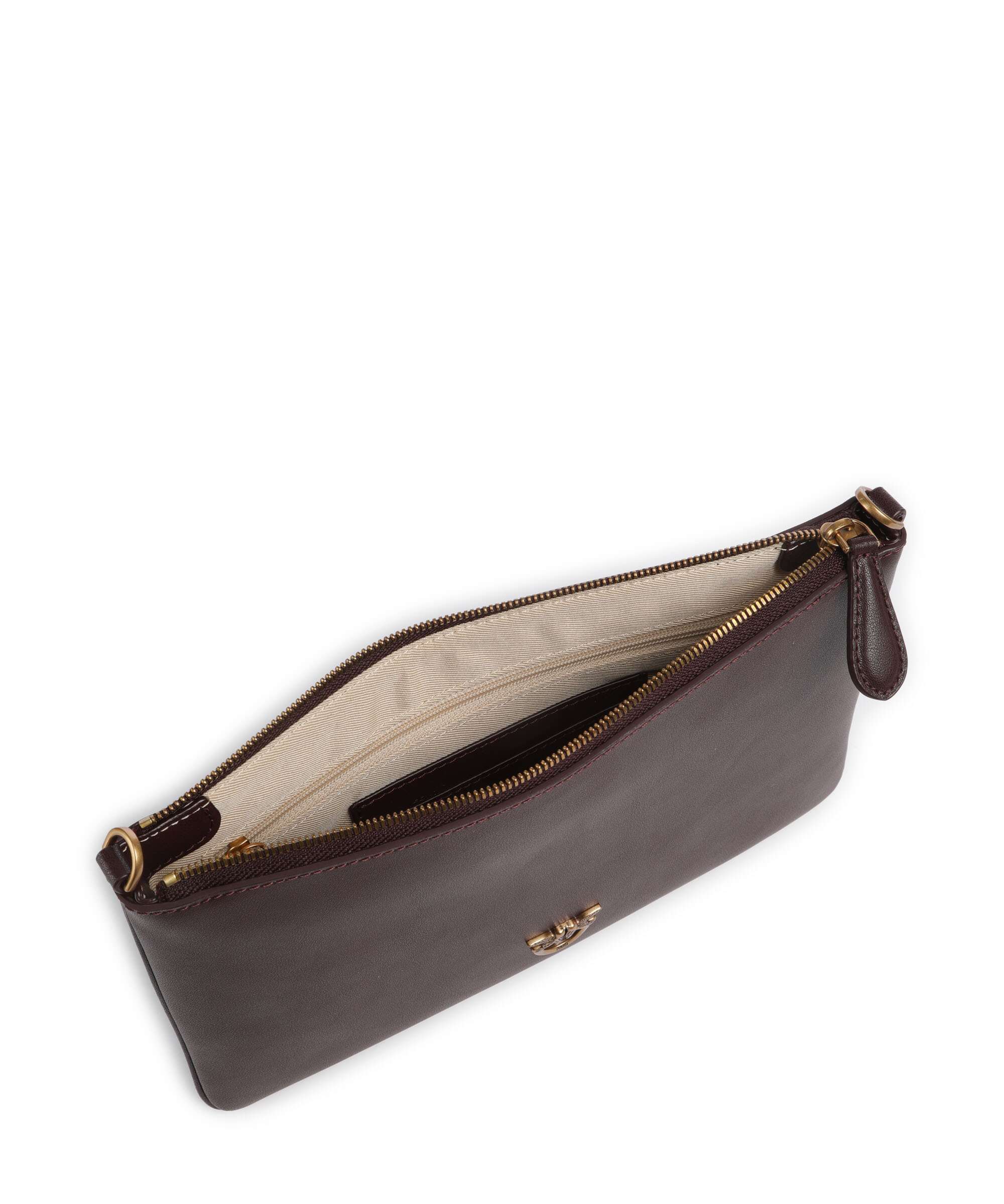 Pinko Flat Classic Crossbody tas uva di catawba/antique gold - Image 6