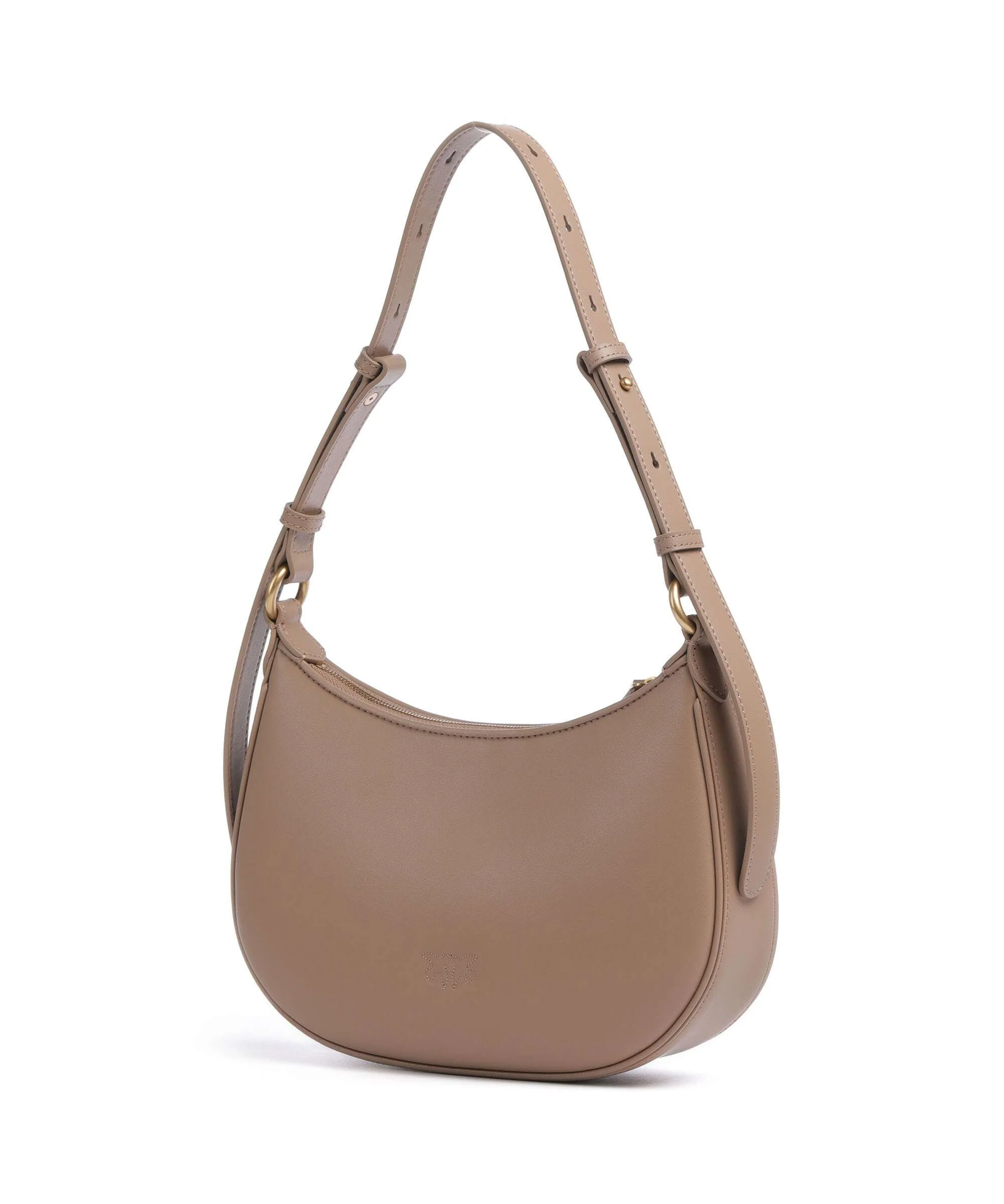 Pinko Half Moon Mini Schoudertas biscotto zenzero/antique gold - Image 2