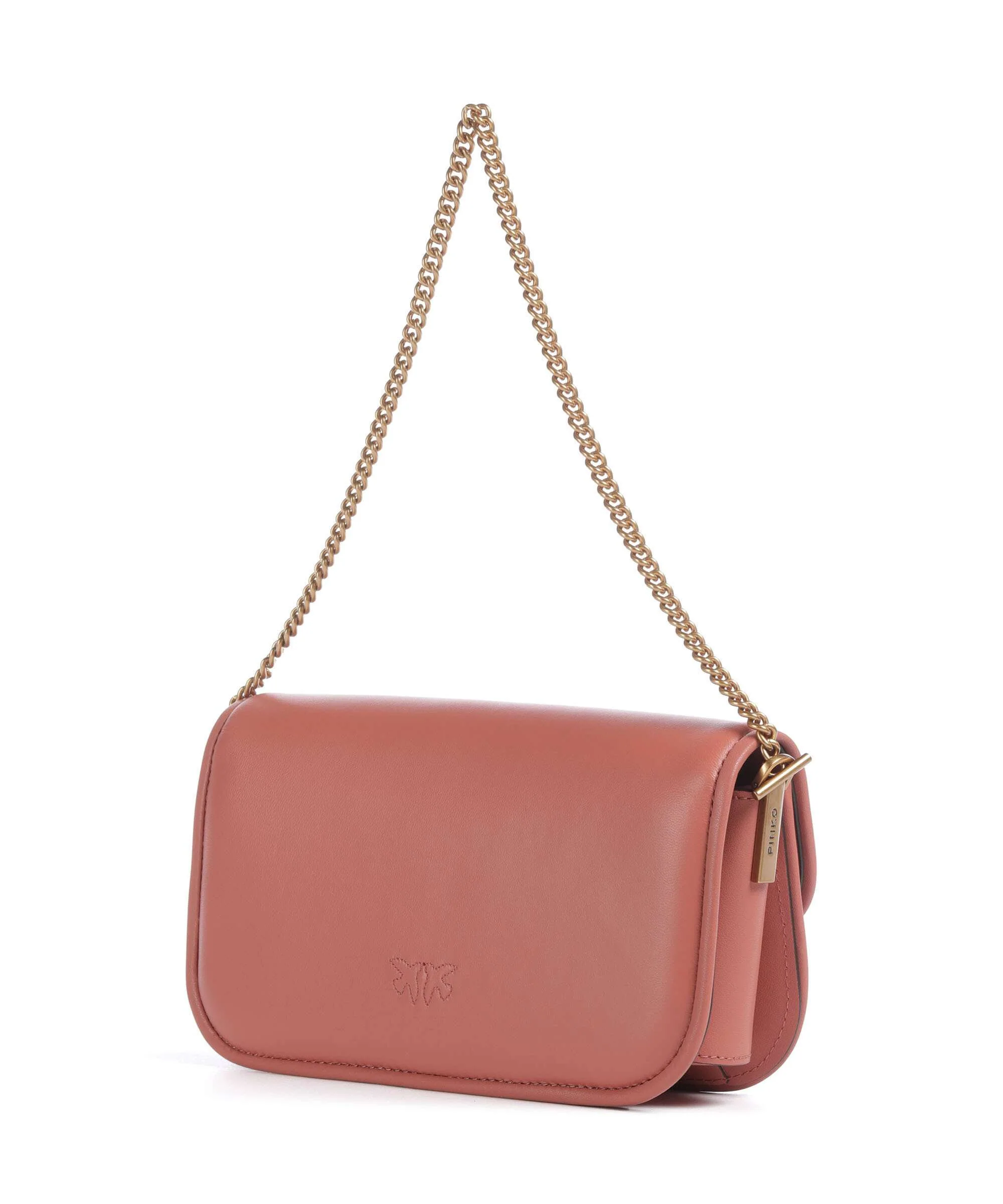 Pinko Love Box Horizontal Schoudertas marrone aragona/antique gold - Image 2