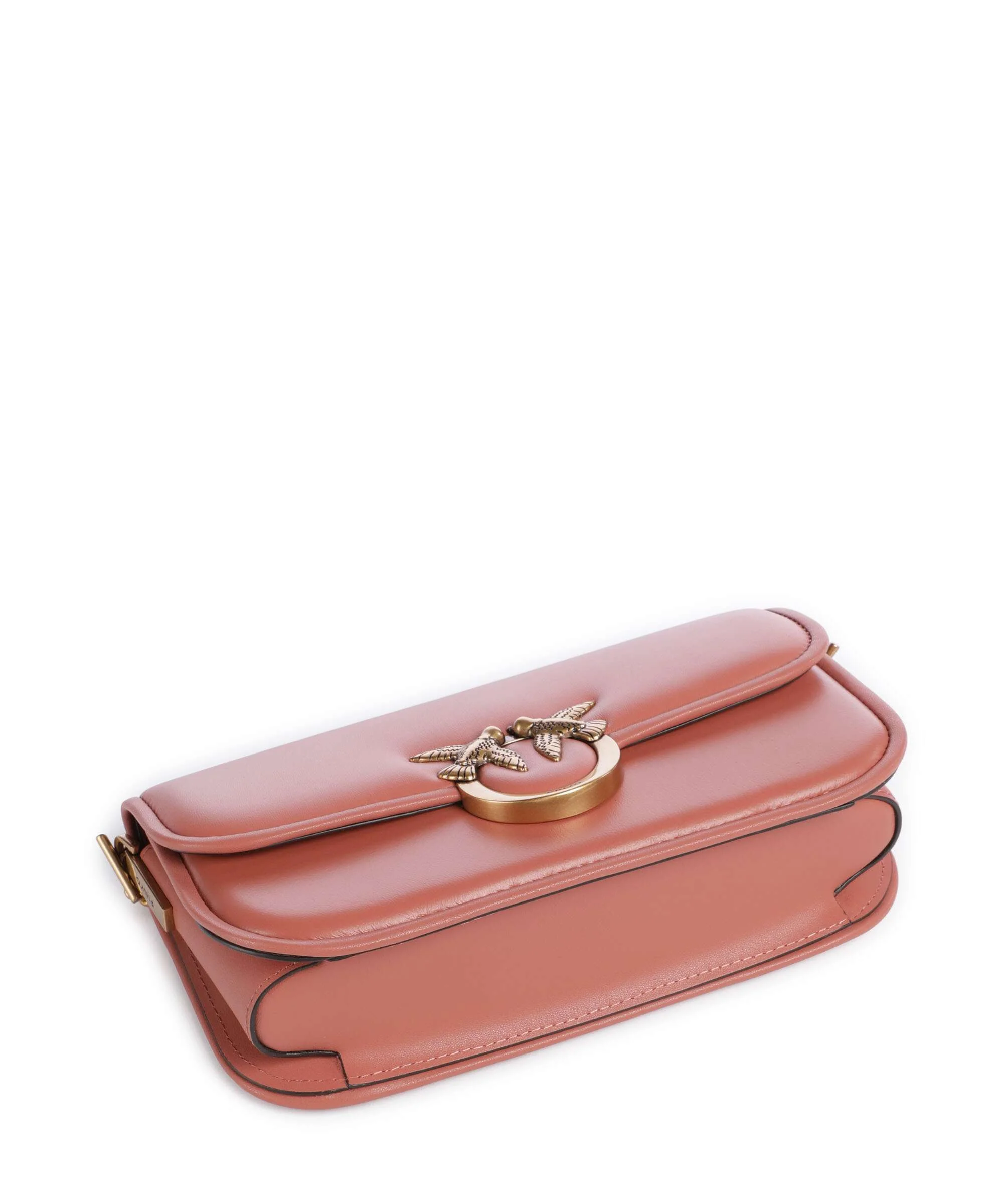 Pinko Love Box Horizontal Schoudertas marrone aragona/antique gold - Image 6