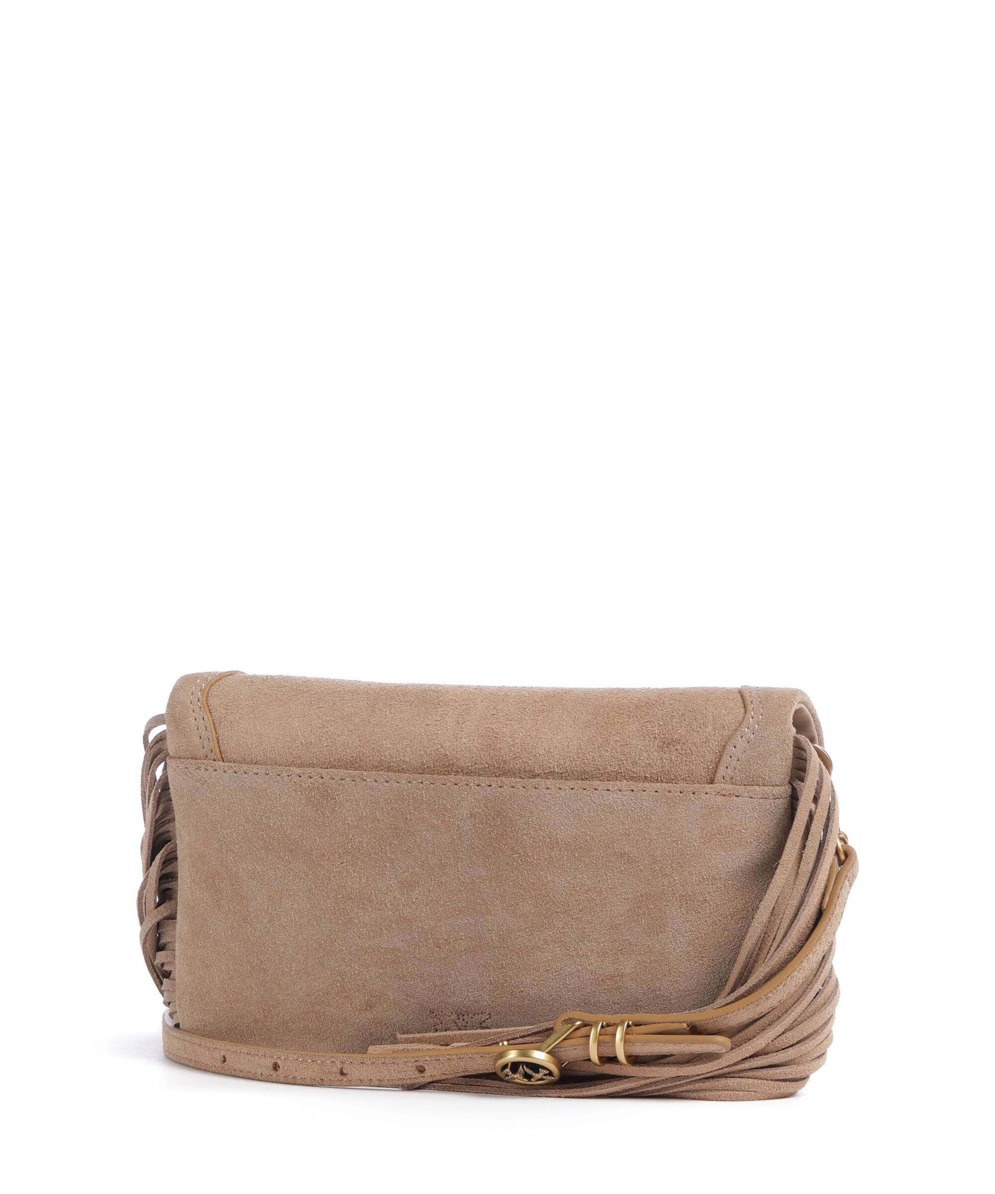 Pinko Love Click Soft Horizontal Mini Crossbody tas beige/scoiattolo/antique gold - Image 2