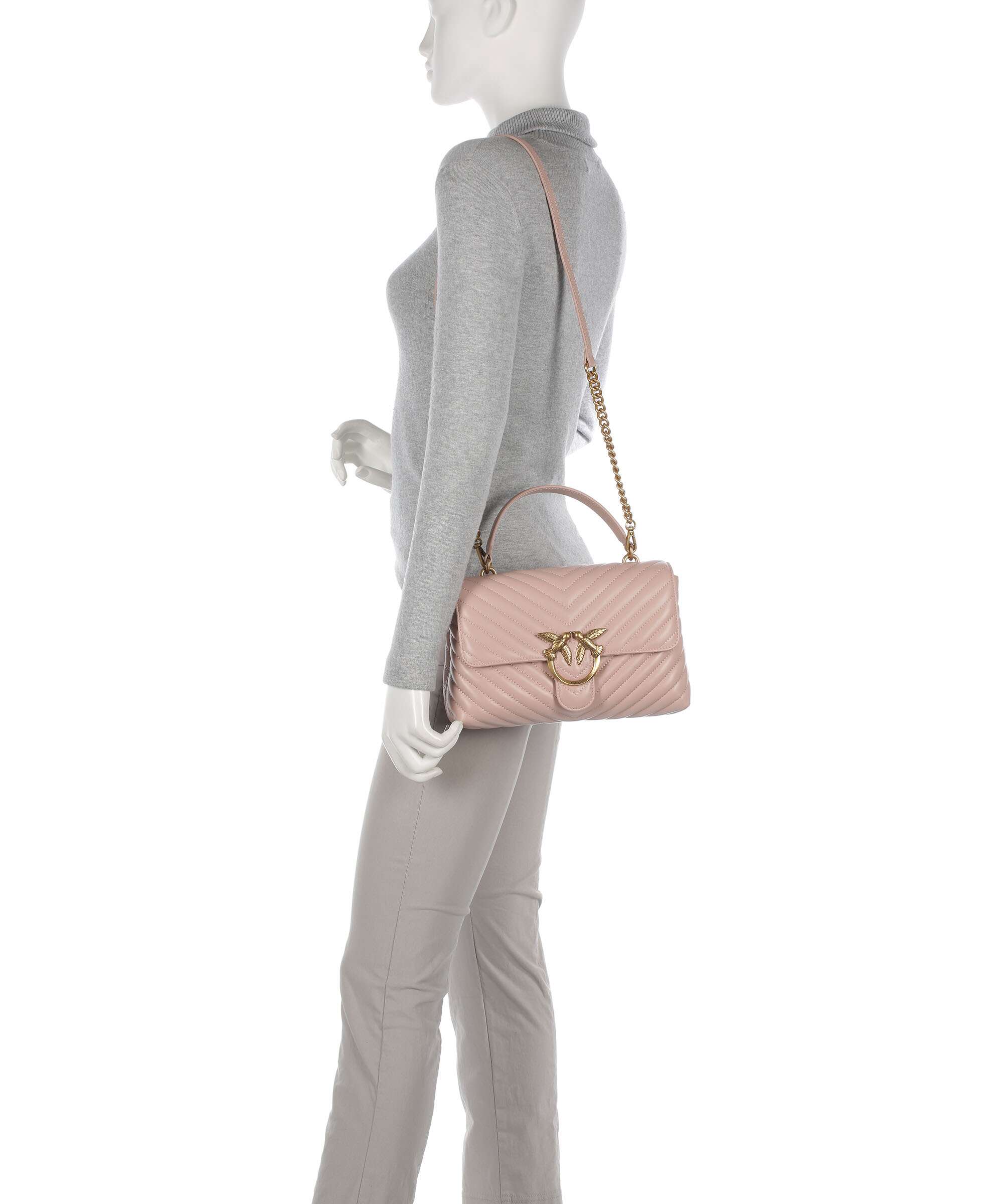 Pinko Love Lady Puff Classic Handtas cipria - Image 4