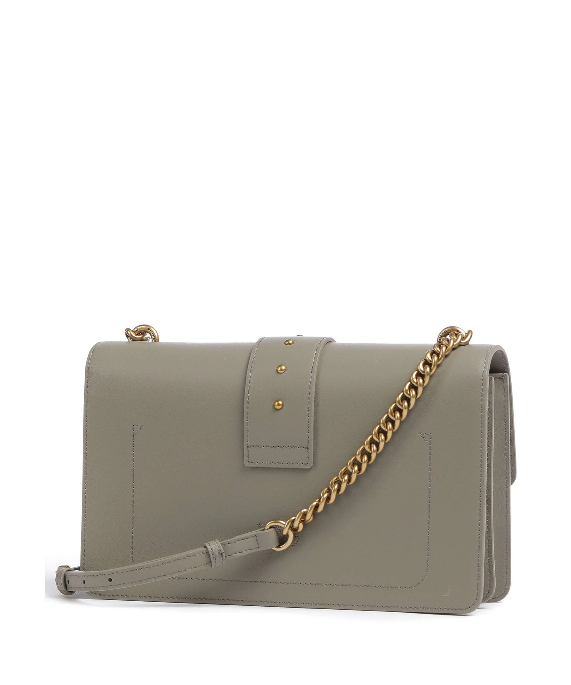 Pinko Love One Classic Crossbody tas noce/antique gold - Image 2
