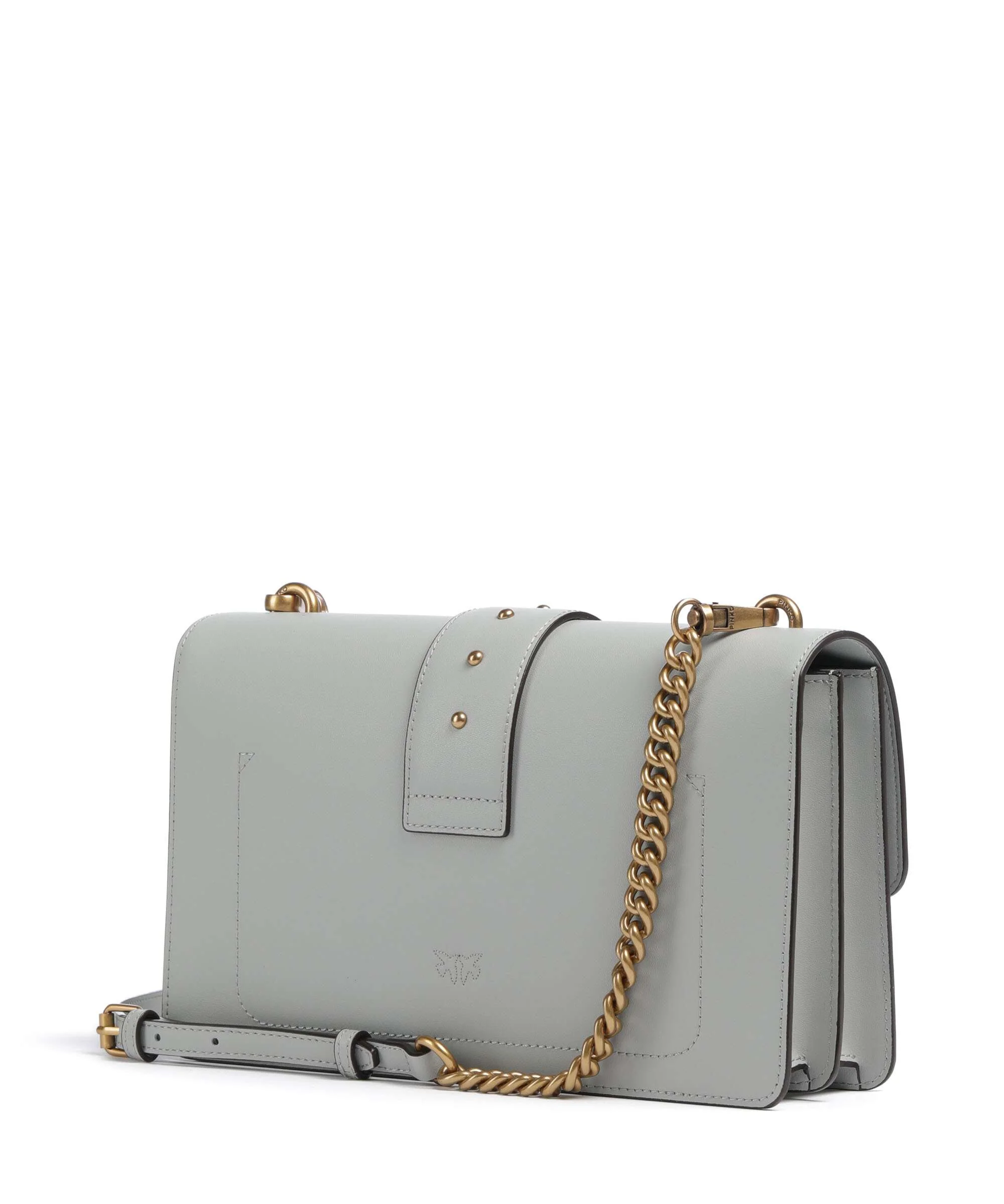 Pinko Love One Classic Crossbody tas grigio perla/antique gold - Image 2