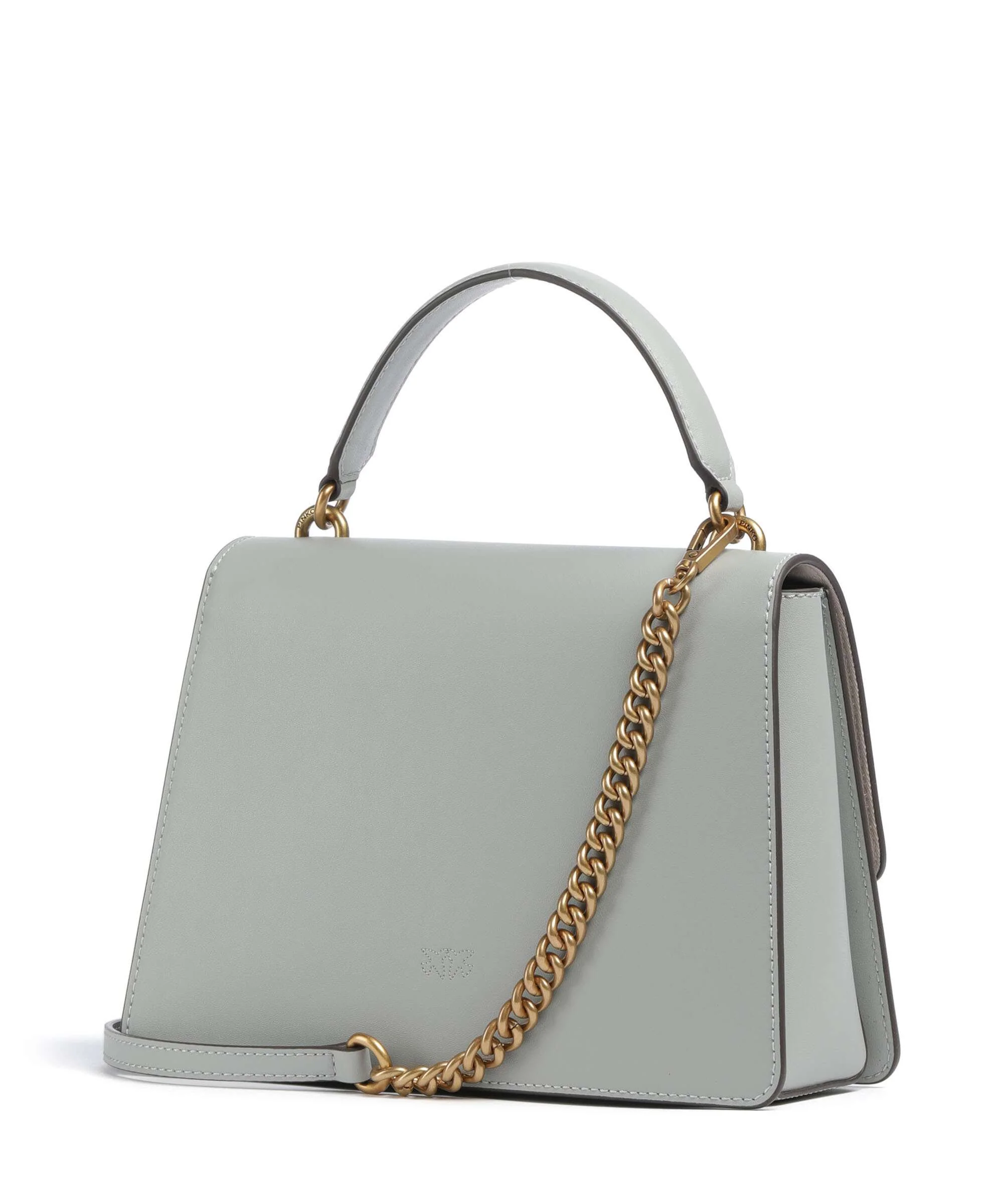 Pinko Love One Classic Handtas grigio perla/antique gold - Image 2