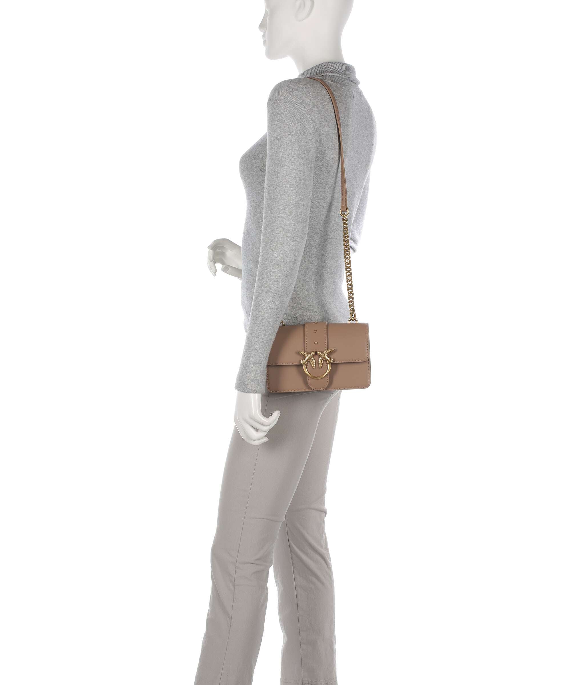 Pinko Love One Mini Crossbody tas biscotto zenzero - Image 3