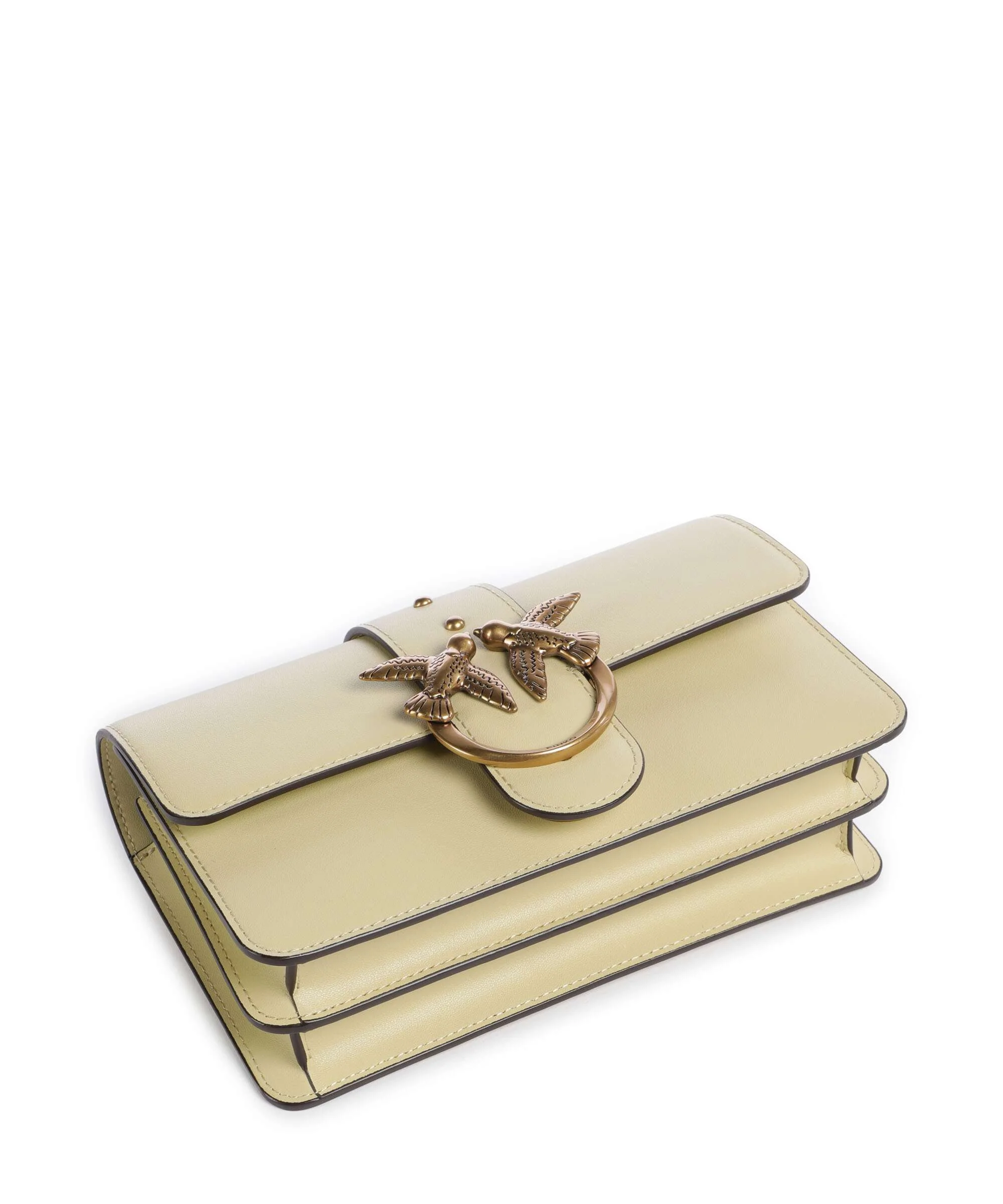 Pinko Love One Mini Crossbody tas giallo vaniglia/antique gold - Image 5