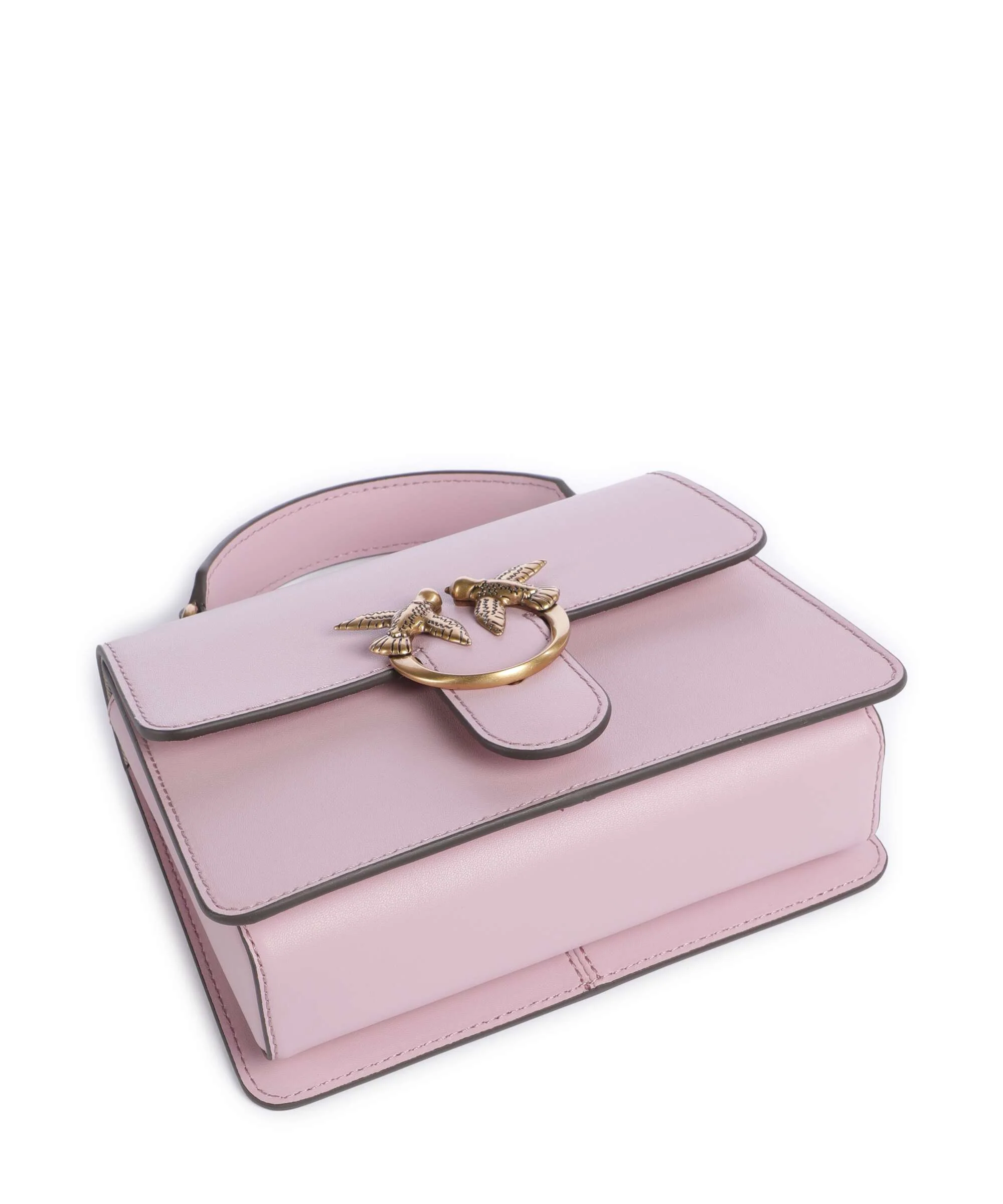 Pinko Love One Mini Handtas rosa chiaro/antique gold - Image 5