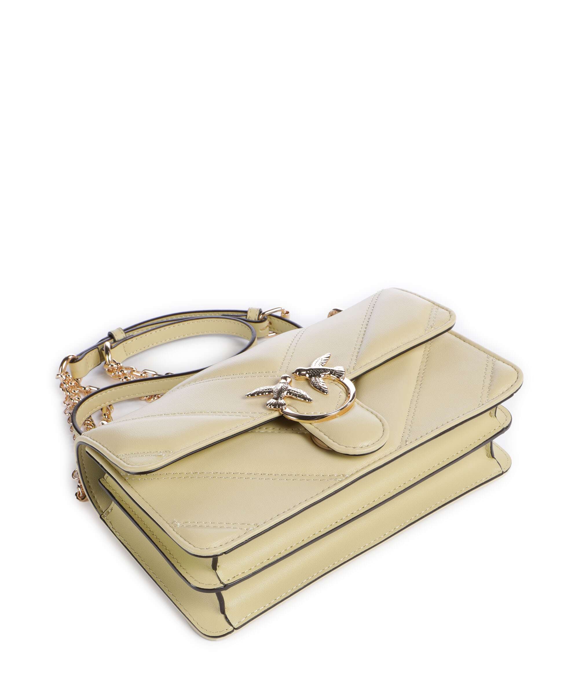Pinko Love One Mini Schoudertas giallo pastinaca/gold mordore - Image 5