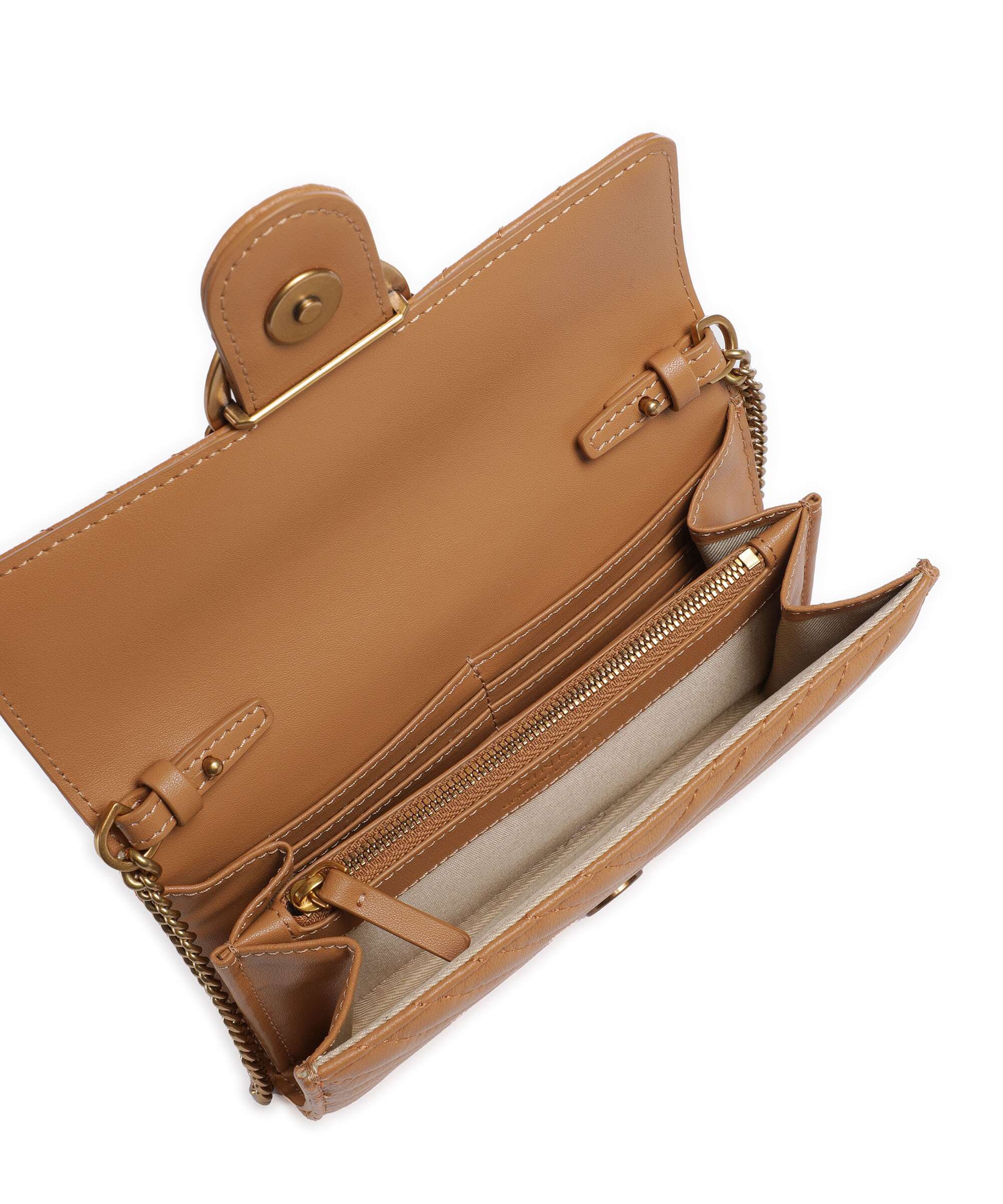 Pinko Love One Portemonnee torrone/antique gold - Image 6