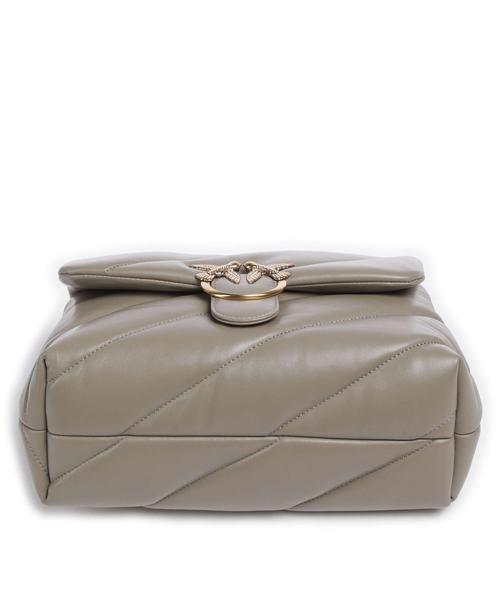 Pinko Love Puff Classic Schoudertas noce/antique gold - Image 5