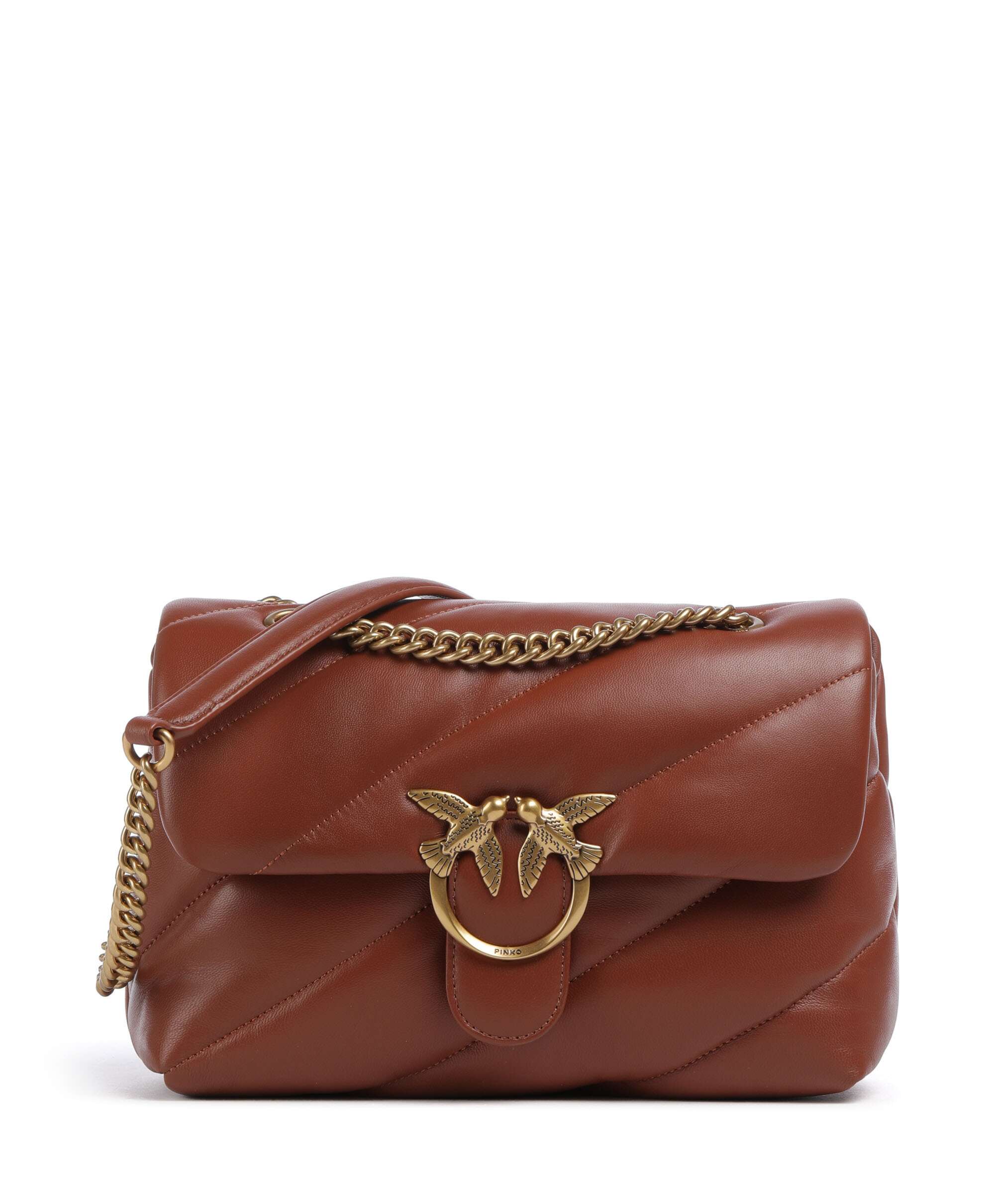Pinko Love Puff Classic Schoudertas arabo/antique gold
