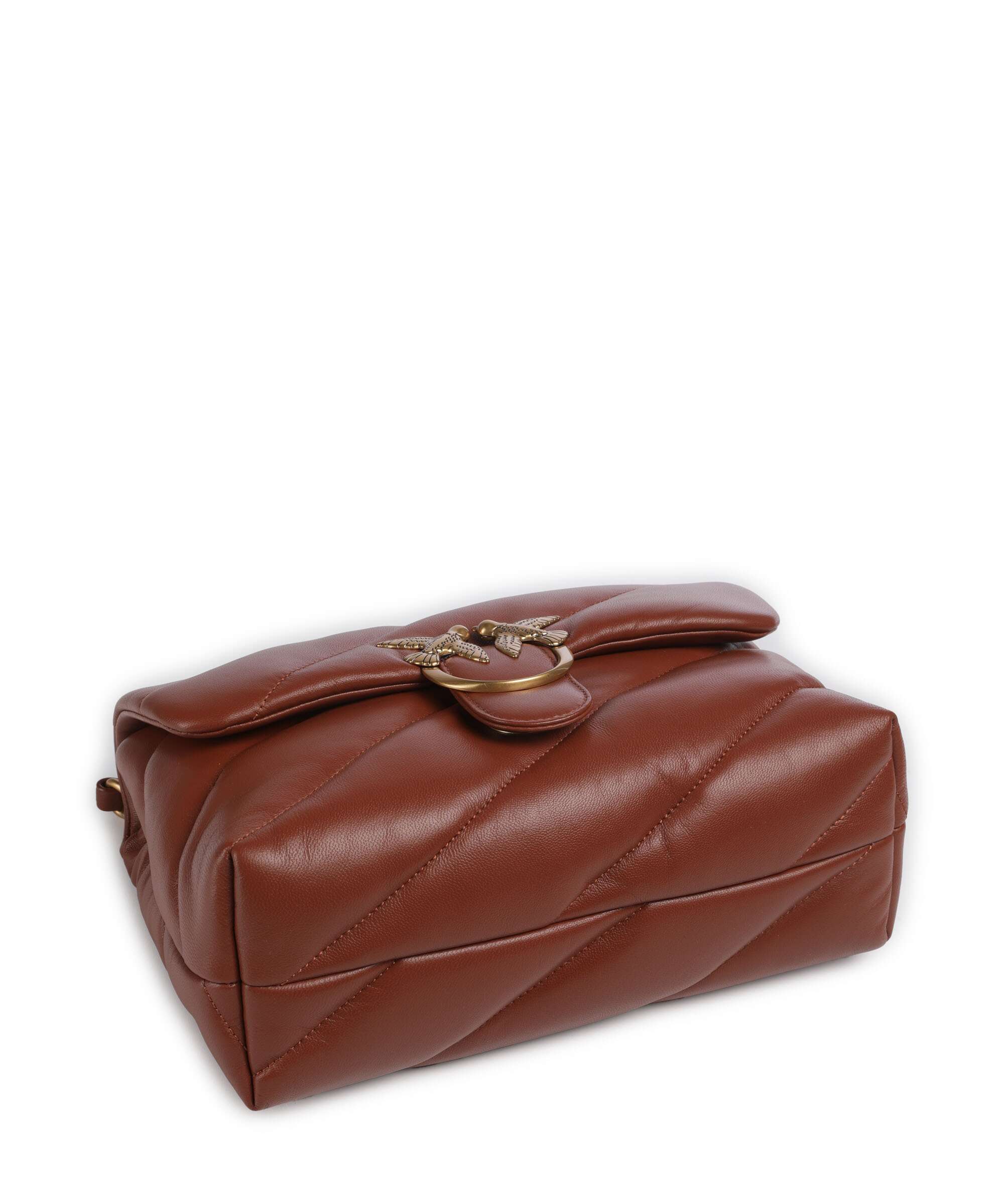 Pinko Love Puff Classic Schoudertas arabo/antique gold - Image 4