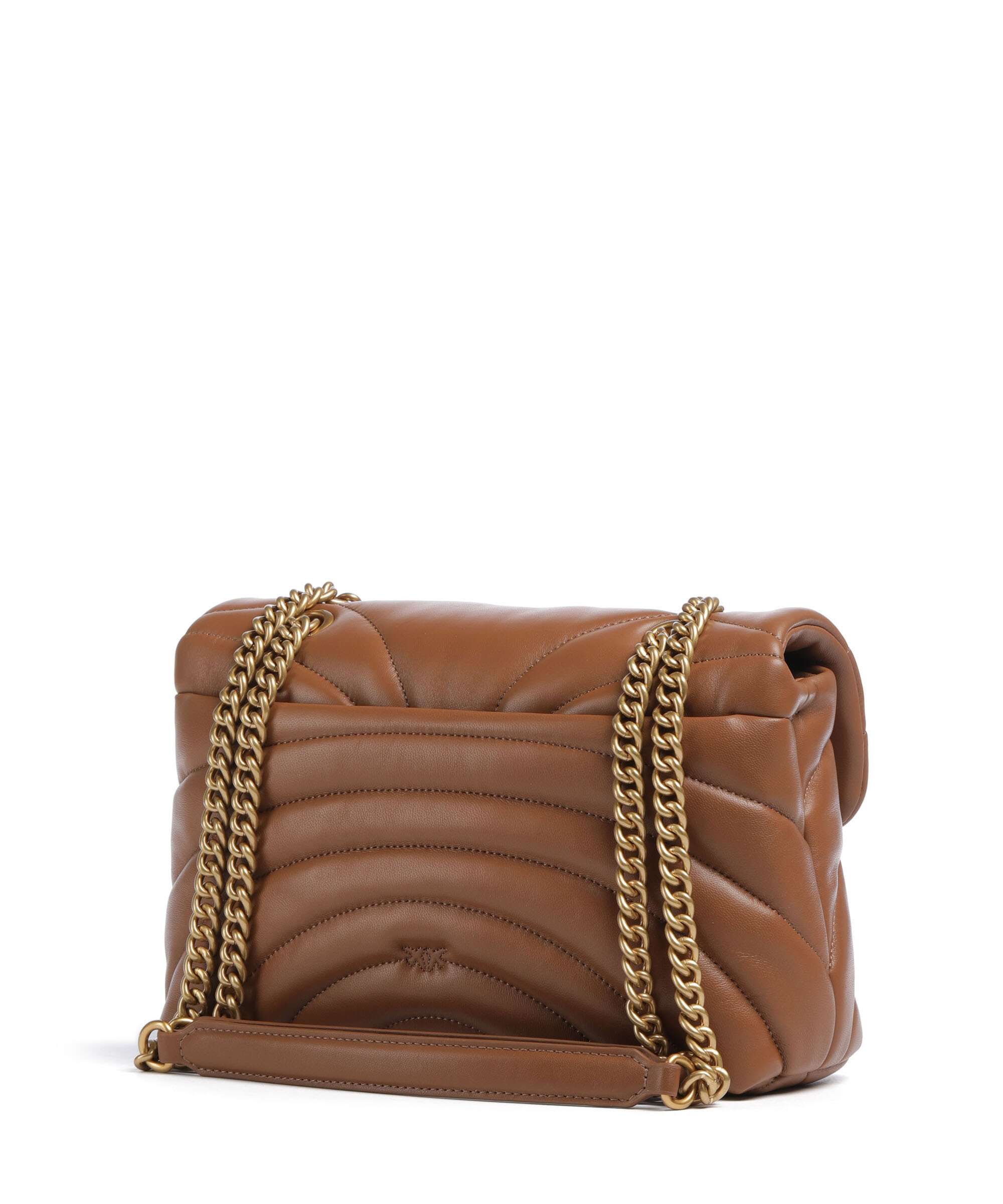 Pinko Love Puff Classic Schoudertas marrone/leone/antique gold - Image 2