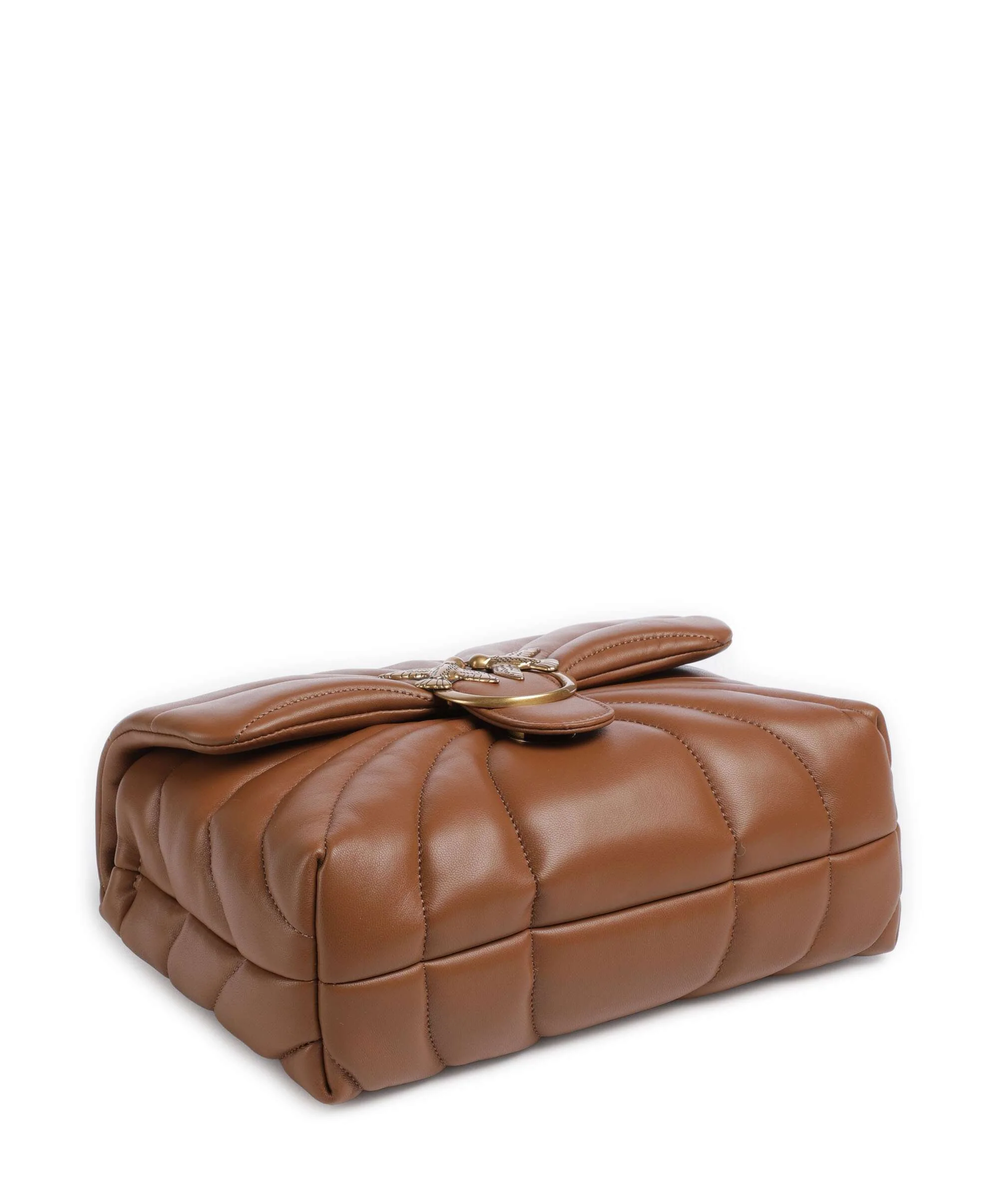 Pinko Love Puff Classic Schoudertas marrone/leone/antique gold - Image 6