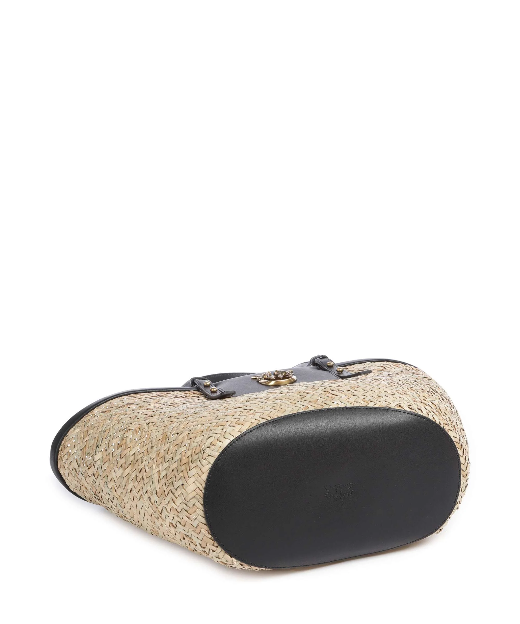 Pinko Love Summer Boodschappentas nero/antique gold - Image 4