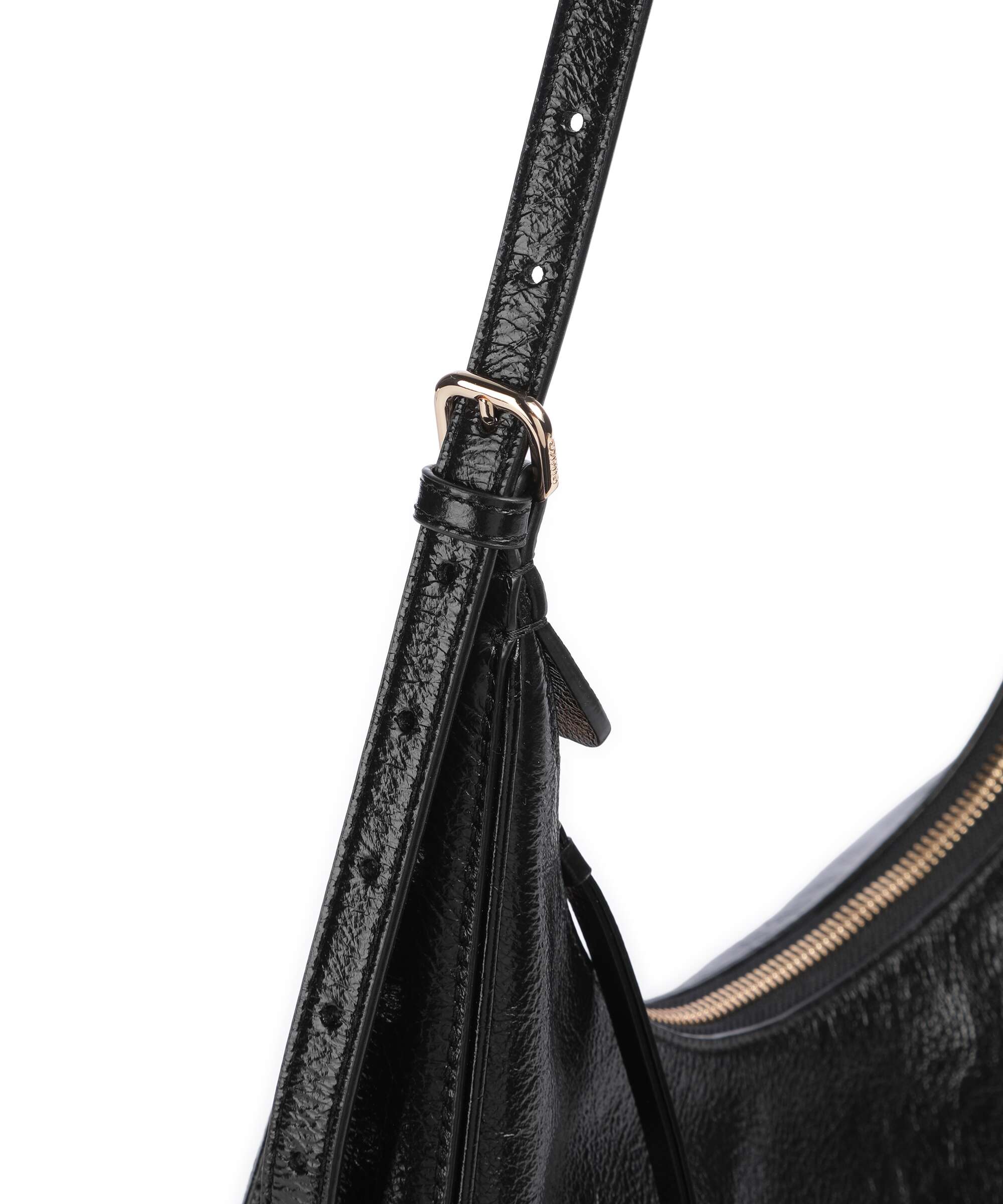 Pinko Miss Pinko Classic Hobo tas nero limousine/oro - Image 4