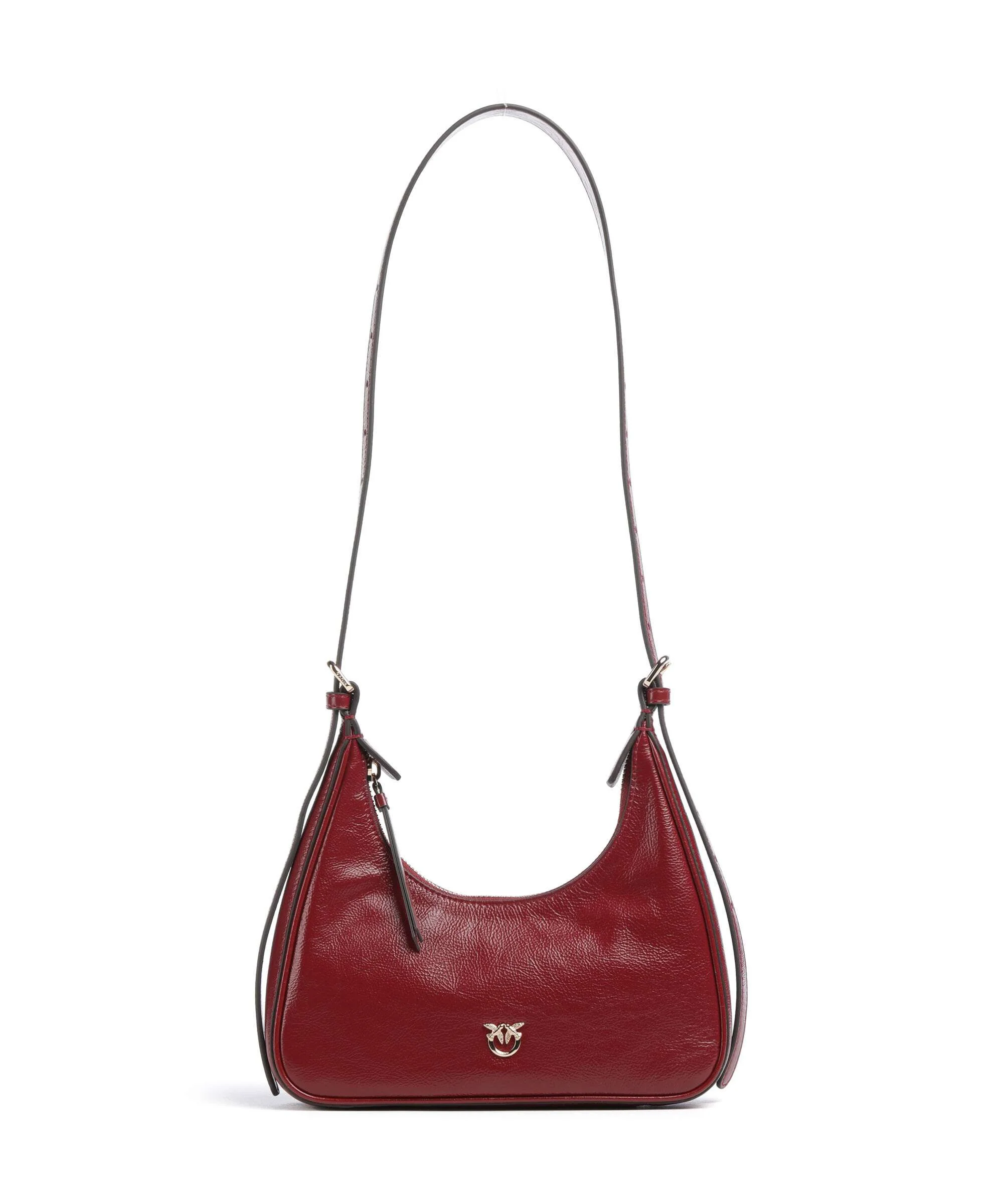 Pinko Miss Pinko Mini Schoudertas rosso scuro/gold mordore