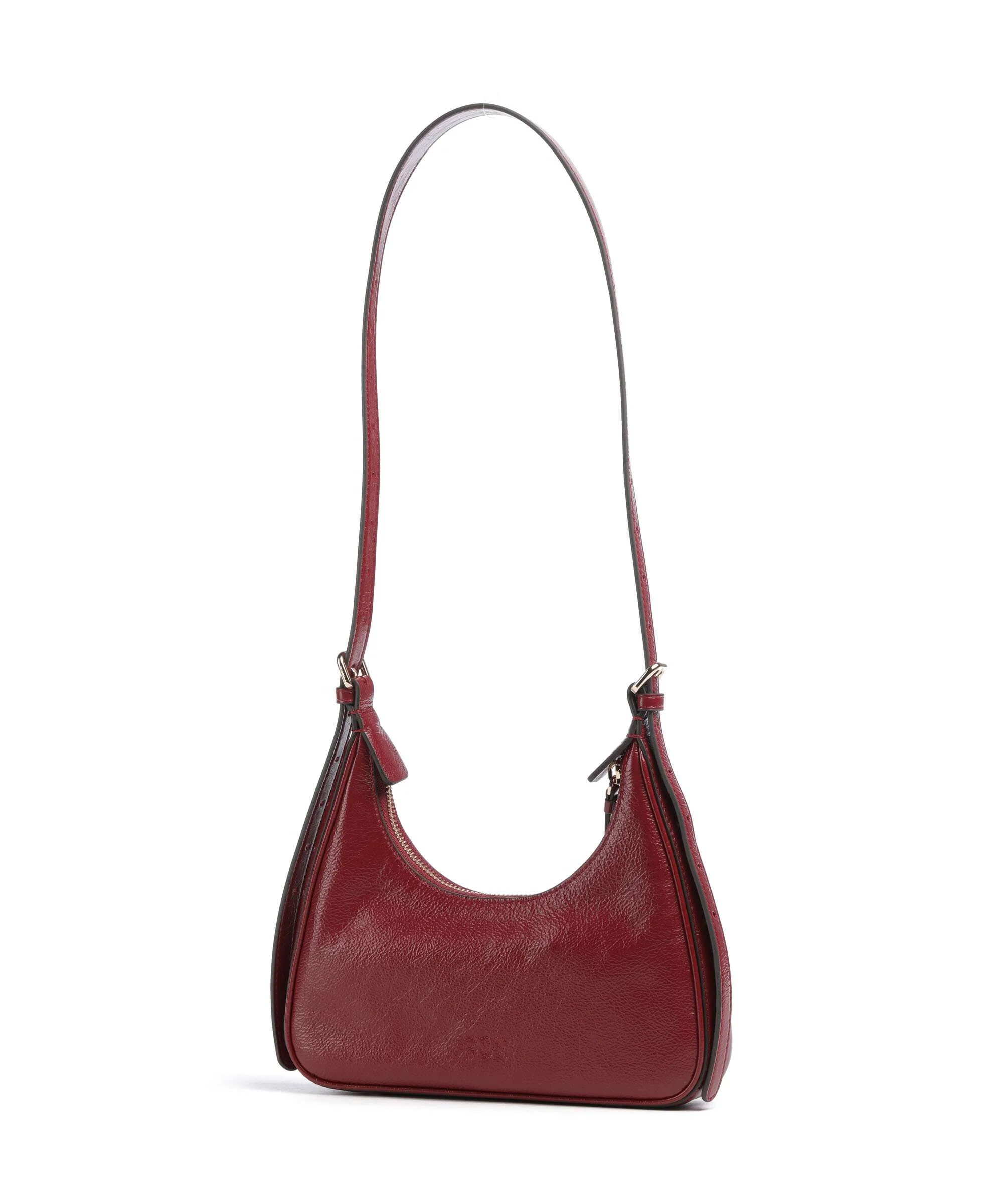 Pinko Miss Pinko Mini Schoudertas rosso scuro/gold mordore - Image 2