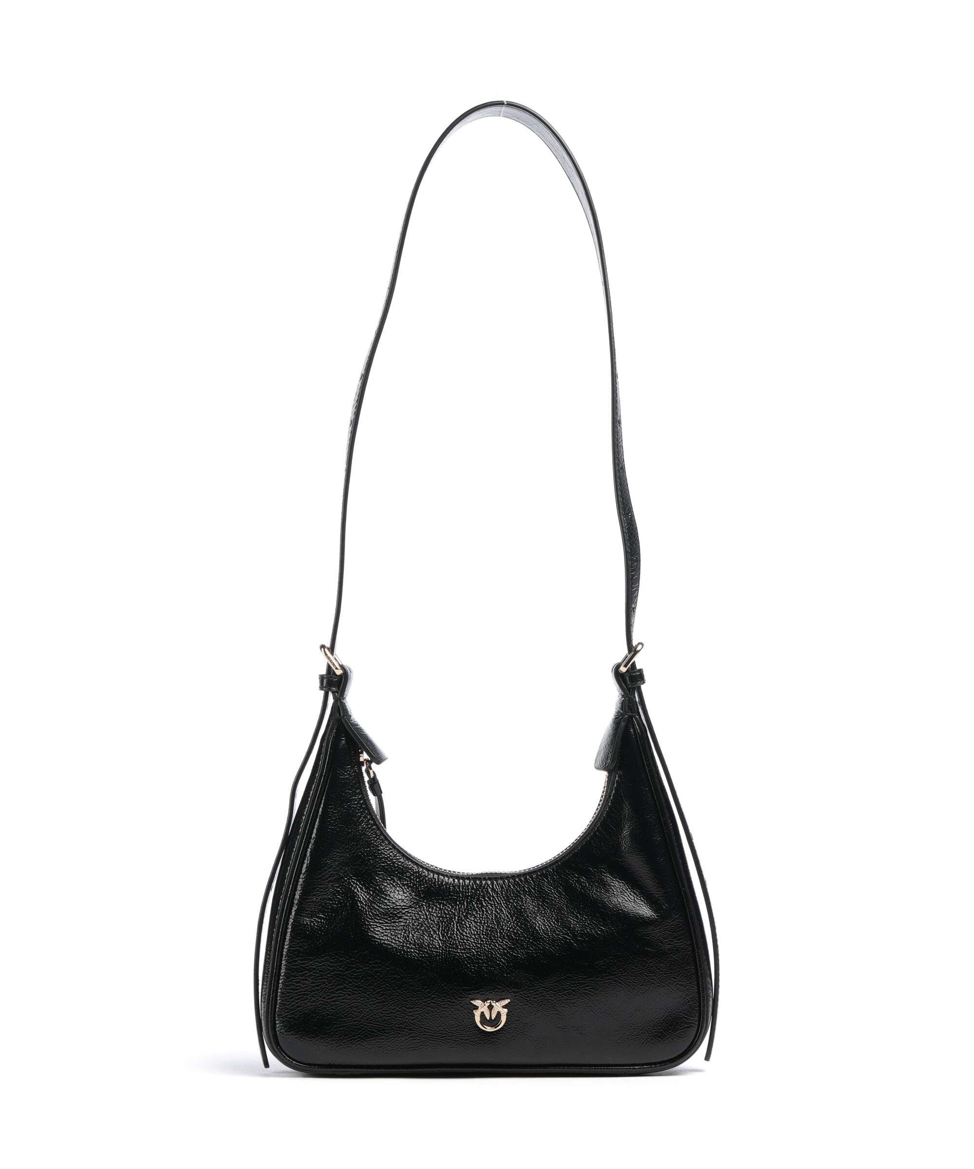 Pinko Miss Pinko Mini Schoudertas nero limousine/oro