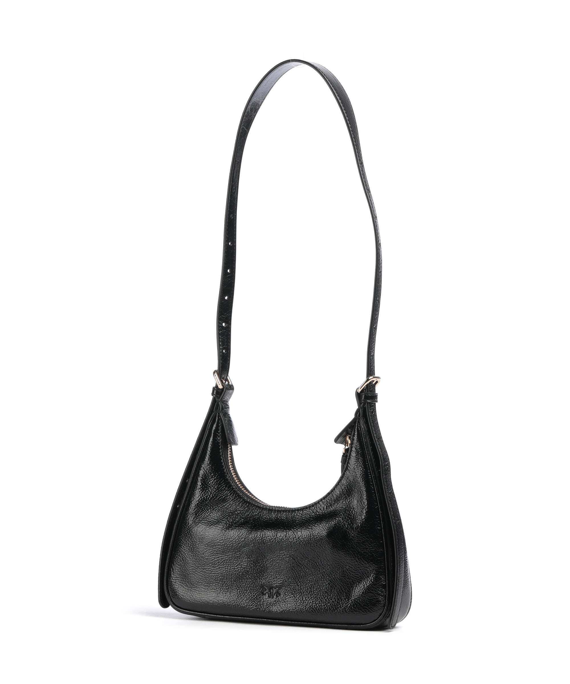 Pinko Miss Pinko Mini Schoudertas nero limousine/oro - Image 2