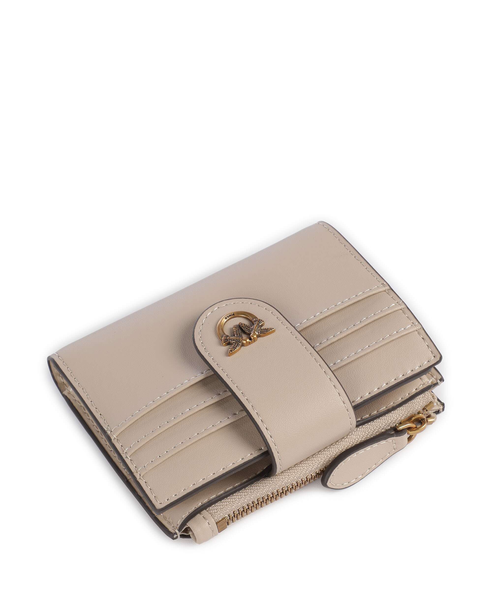 Pinko Portemonnee beige/grigio fumo/antique gold - Image 4