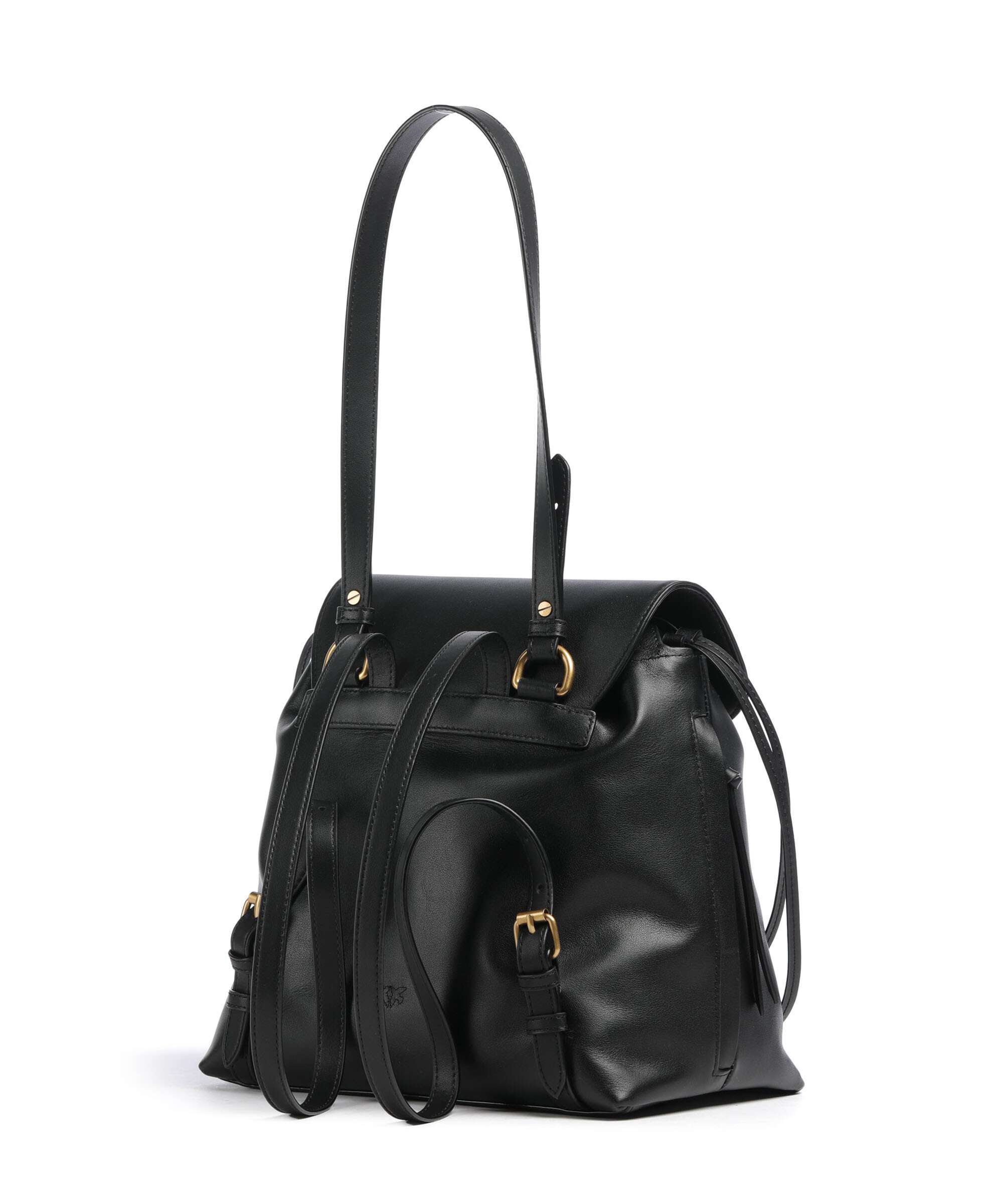 Pinko Saddle Rugzak-tas nero/antique gold - Image 2