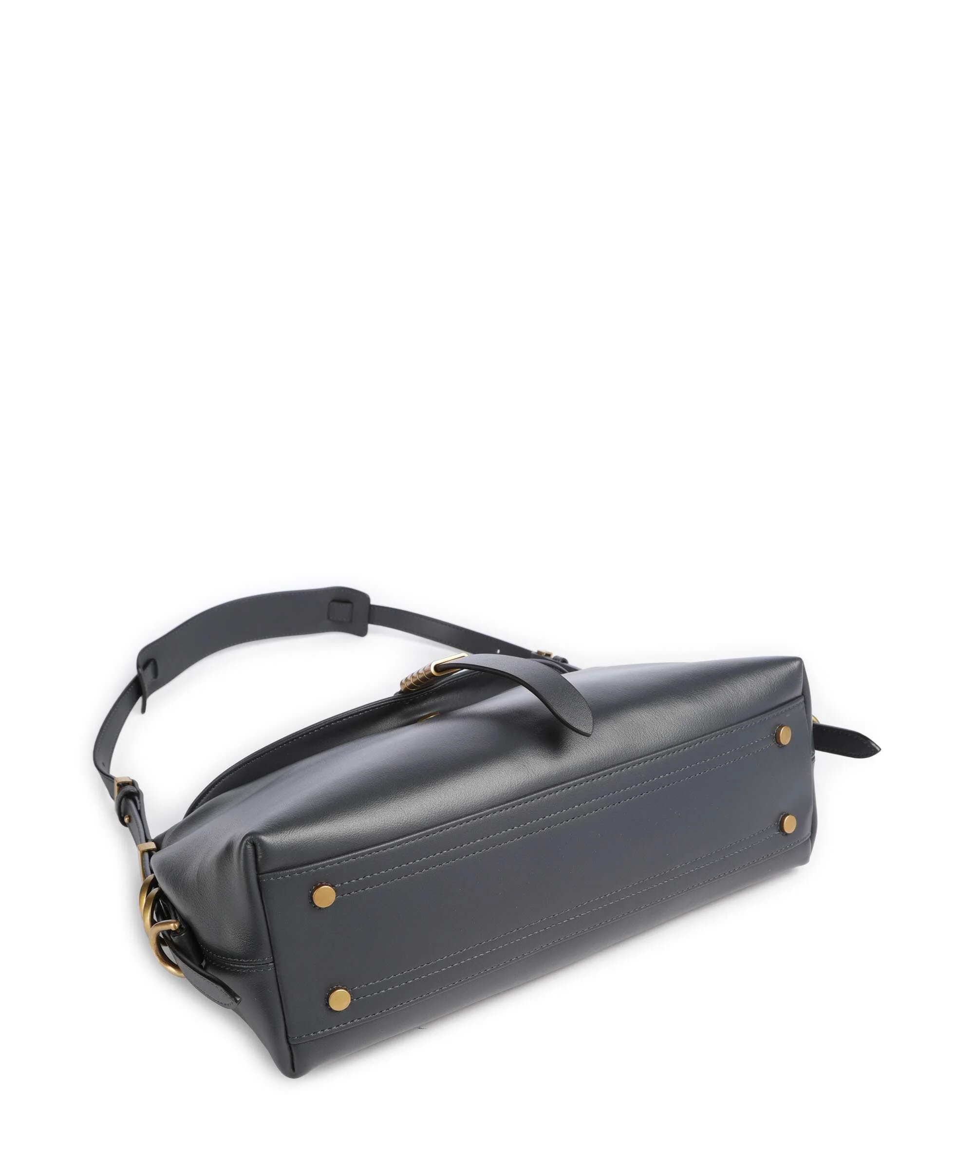 Pinko Saddle Schoudertas grigio asfalto/antique gold - Image 5